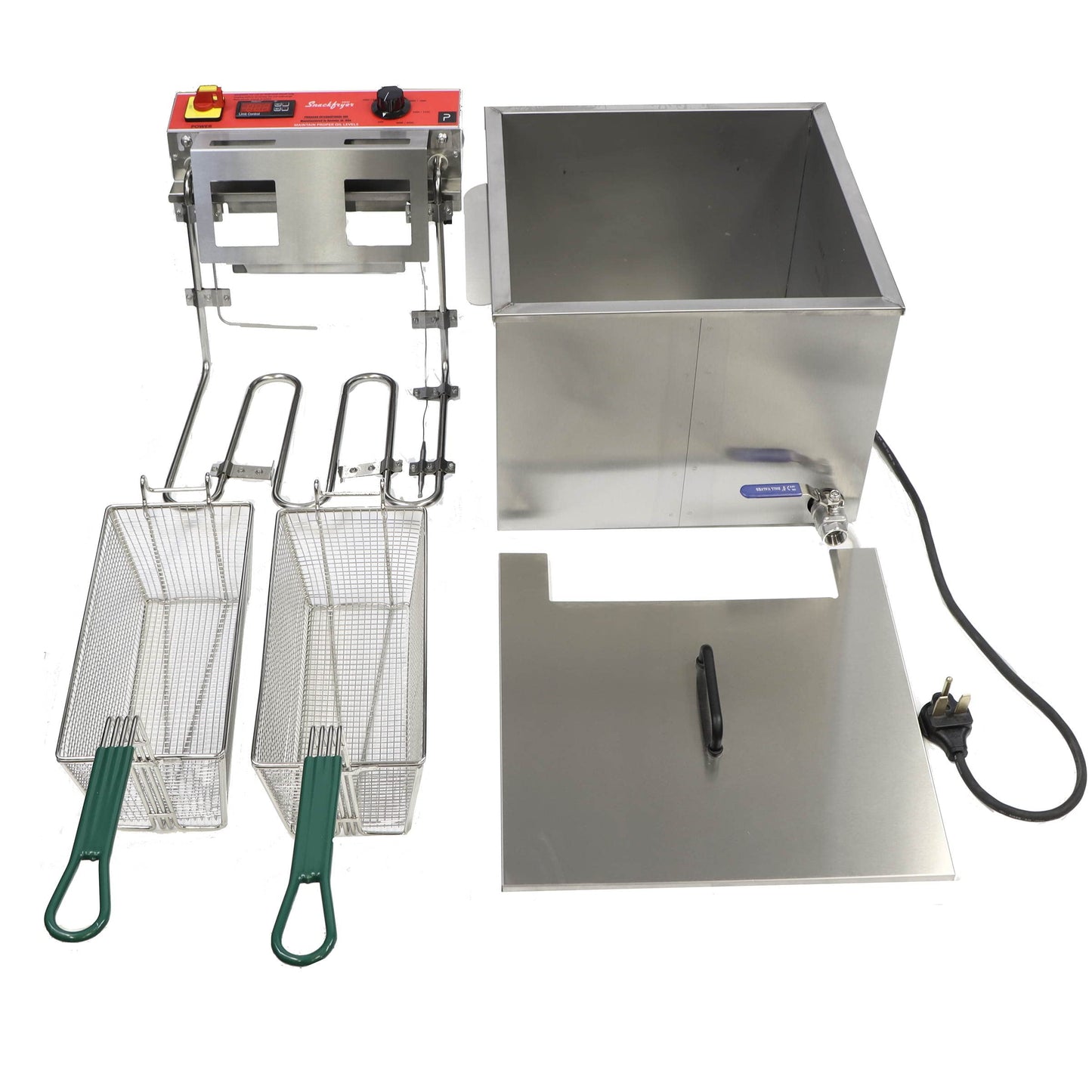 Paragon Digital 240V Snack Deep Fryer - Commercial All-Purpose Fryer