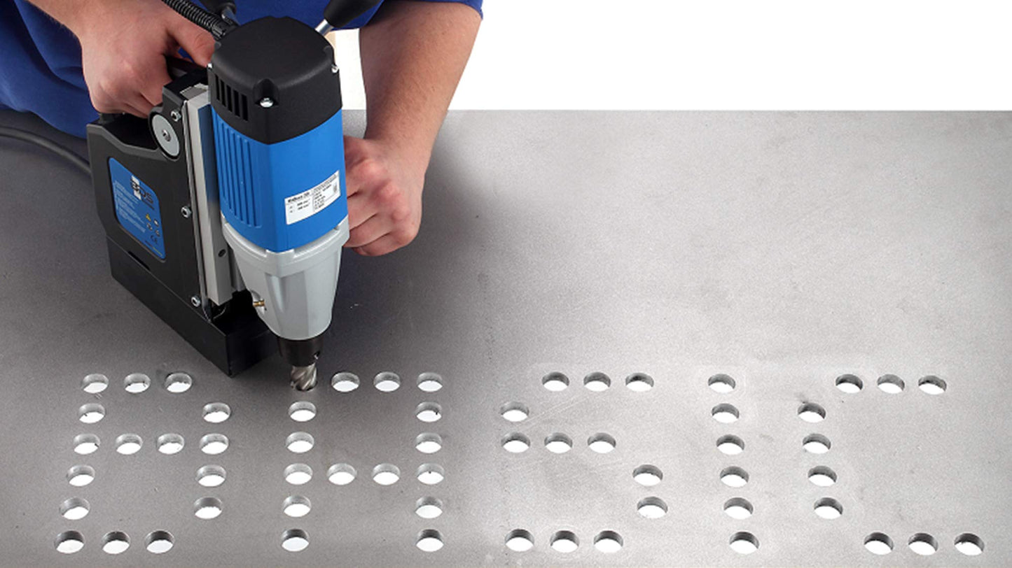CS Unitec | MABasic 400 | Portable Magnetic Drill Press. Dual Speeds, 9.5 Amp, Drill up to 1-5/8" Diameter – Made in Germany