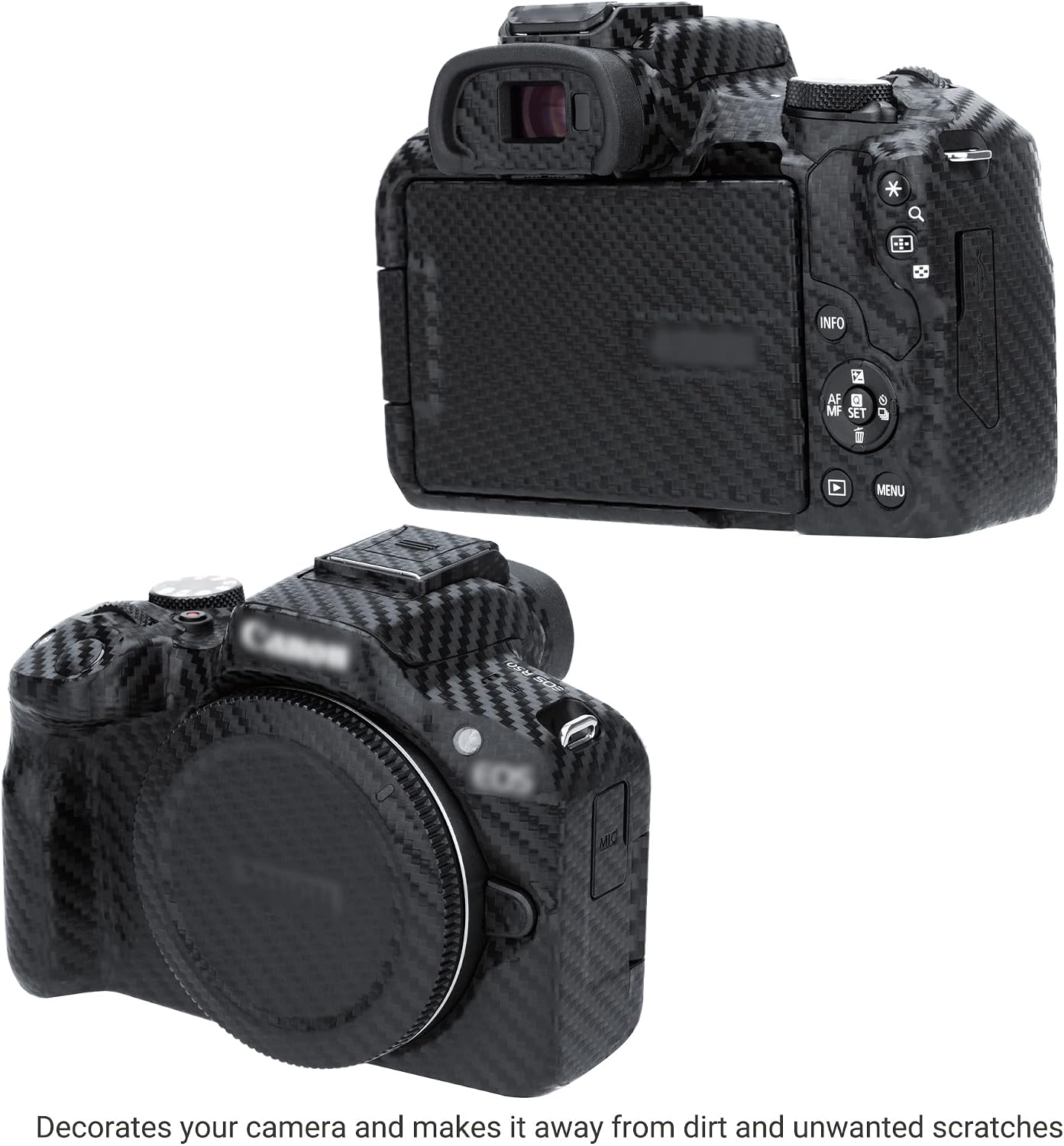 R50 R50 Kiorafoto EOS SkinAnti-Scratch Anti-Wear Camera Cover Protector Sticker for Canon EOS Mirrorless Camera Body