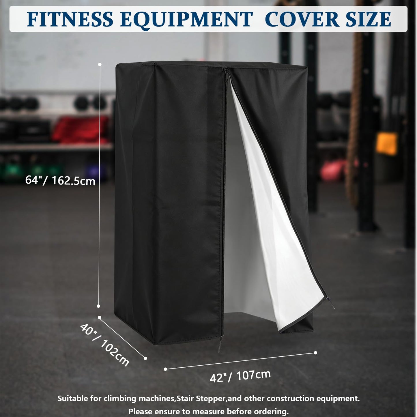 Maxi-Climber Cover, Machine for Home Workout cover, Exercise Machine (Universal Fit, 42.5"x40"x64")