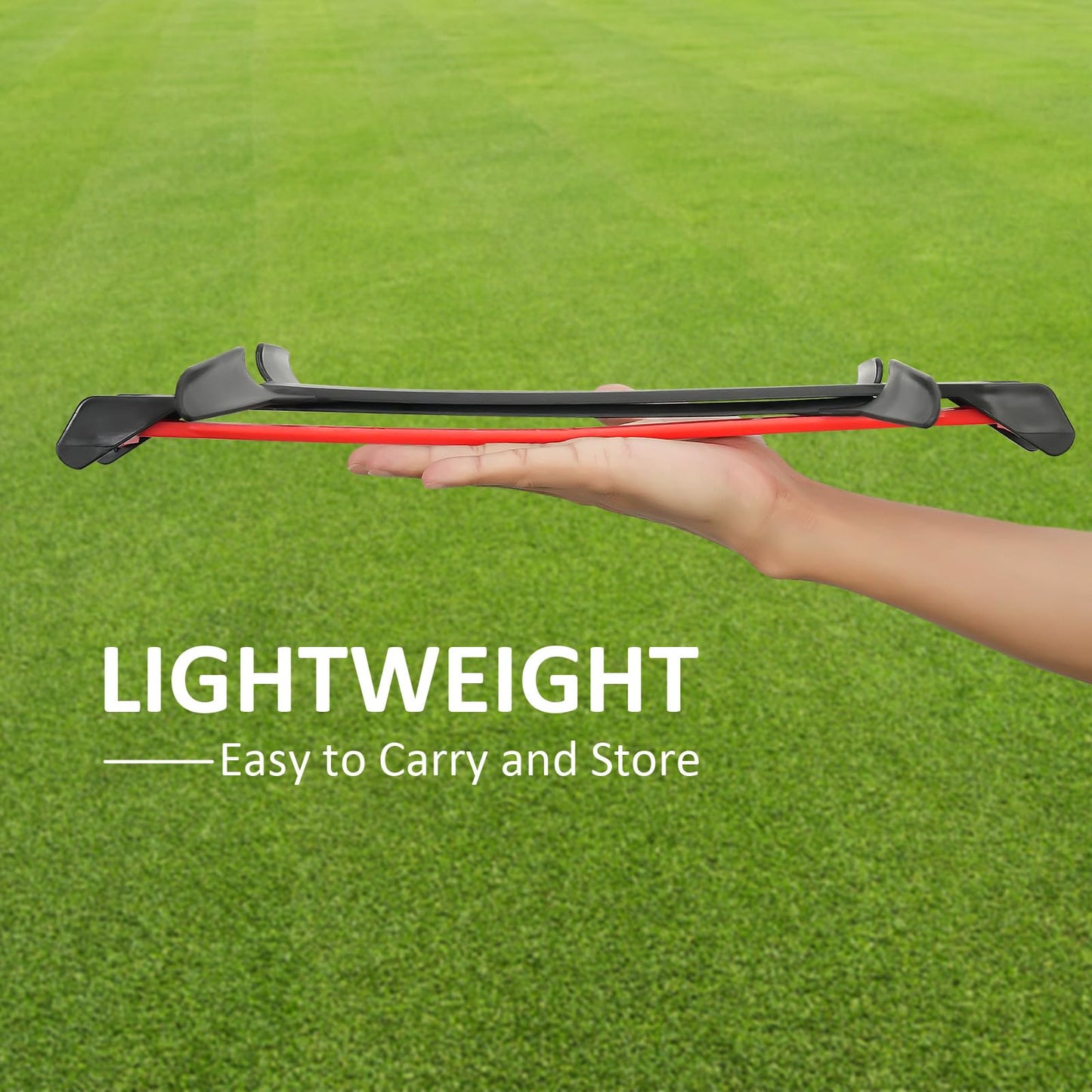 Xerceo Premium Adjustable and Collapsible Hurdle and Agility Ladder Set for Athletes, Super Portable and Lightweight, with Carrying Bag
