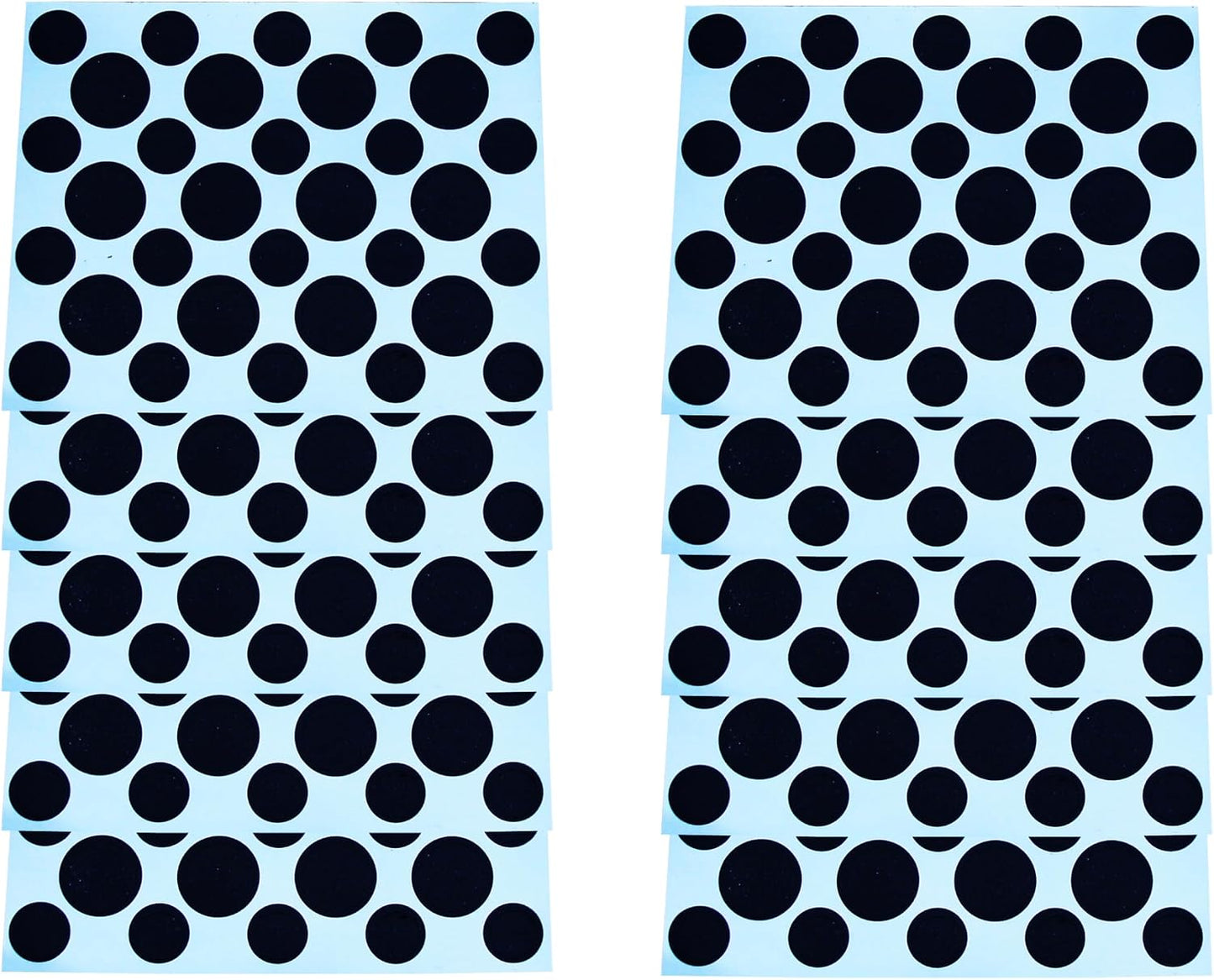 SICODA 10 Covers,1 20 0.25 inches 15 0.37 inches Sheets Original Webcam Dots Sheet of Stickers at Diameter, Stickers at