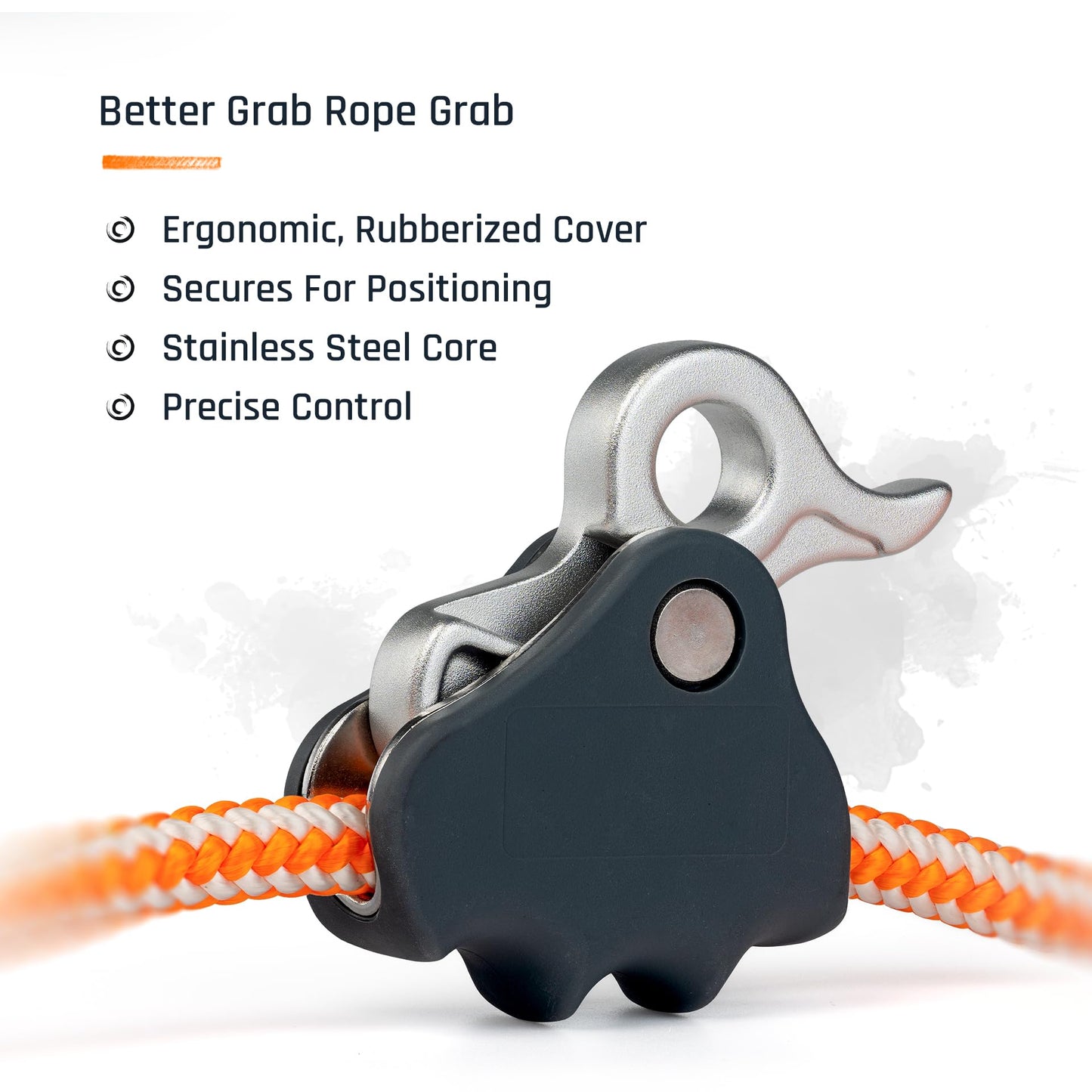 ProClimb Arborist Lanyard by Pelican Rope – 1/2 in x 12 ft Polyester, Steel Snap Hook, Adjustable, High Visibility, ANSI/OSHA Certified for Work Positioning, Made in The USA