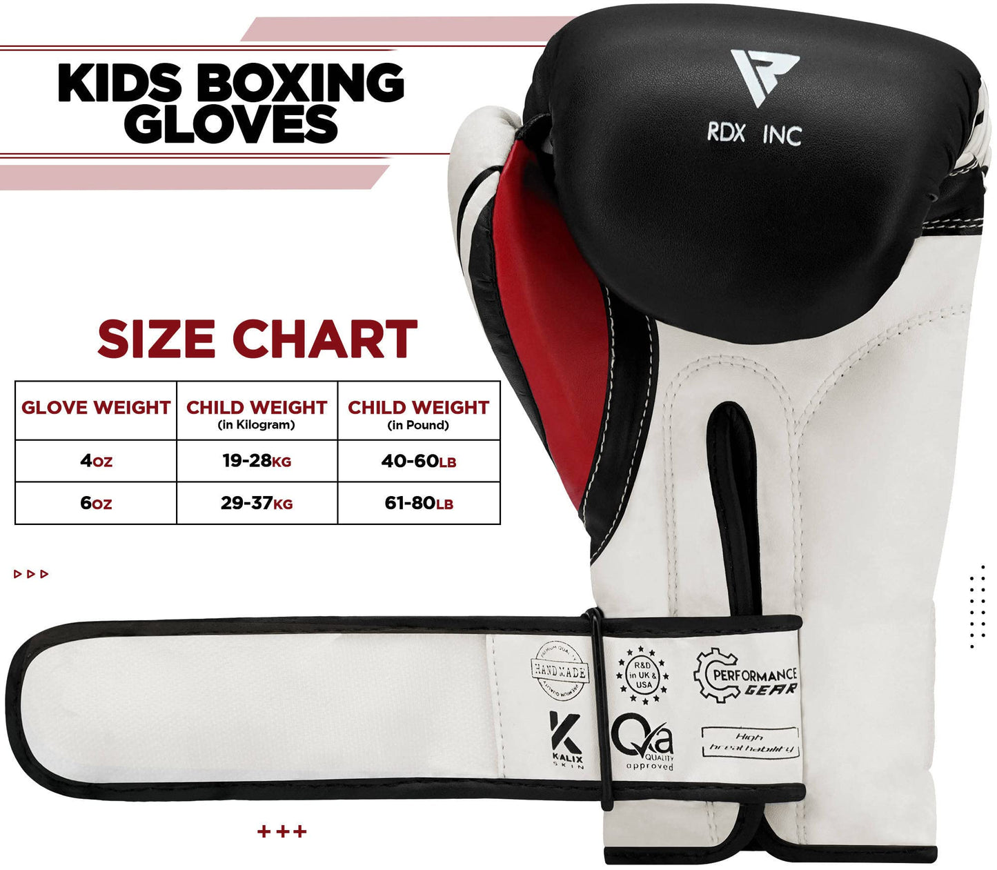 RDX Kids Punching Bag 2FT, Heavy Filled Boxing Set, Non Tear Maya Hide Leather Junior Hanging Bag, Kickboxing MMA Grappling Muay Thai Taekwondo Karate BJJ Workout Training
