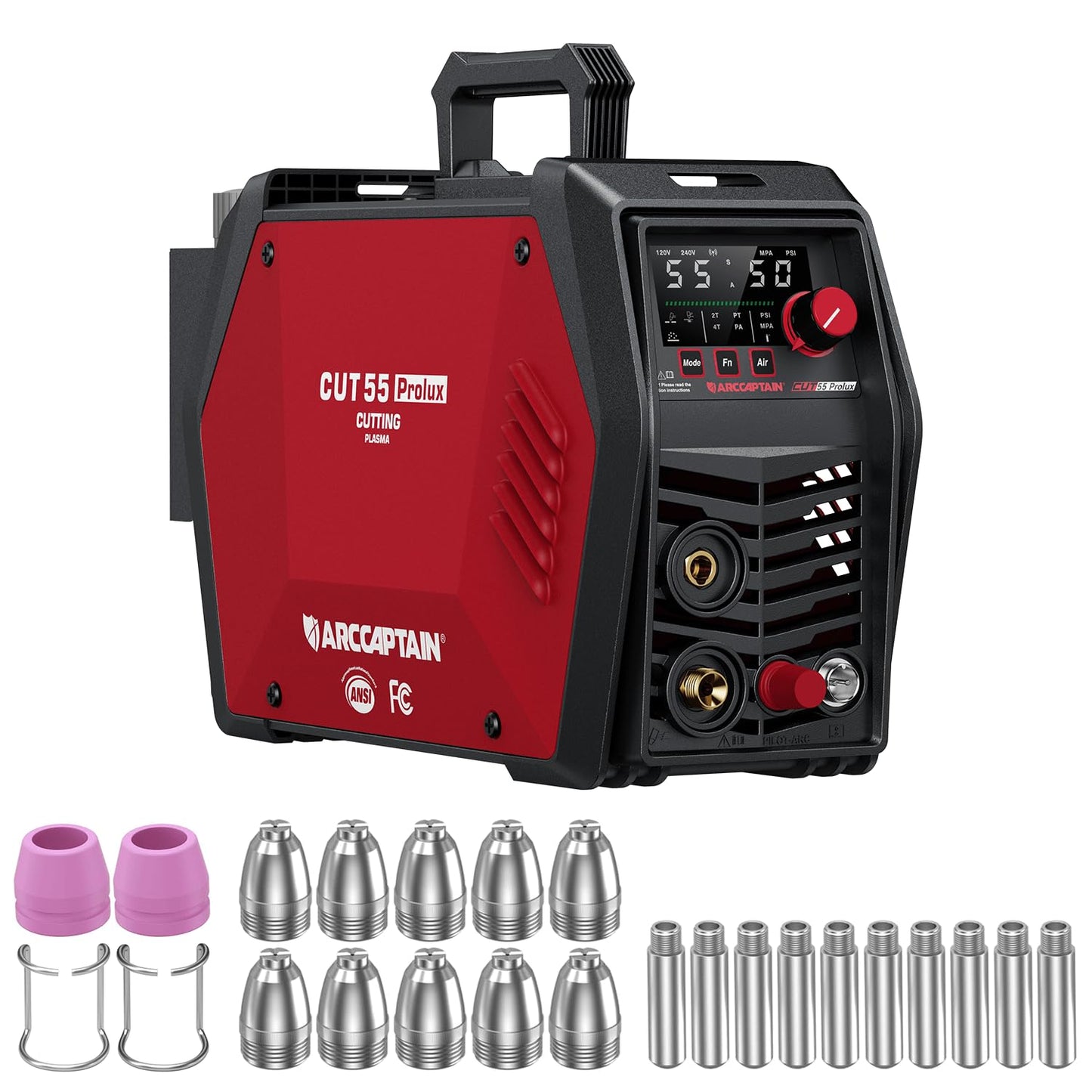 ARCCAPTAIN iControl CUT55 Prolux and AG-60 Plasma Cutter Torch Consumables