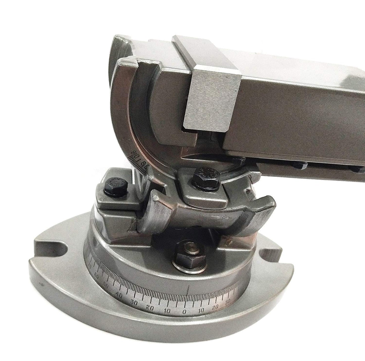 Milling Machine Vise 2"(50 mm)-3 Way (Swivel,Tilting,Angle Vice) Machine Tool Milling Vice Vise Grey