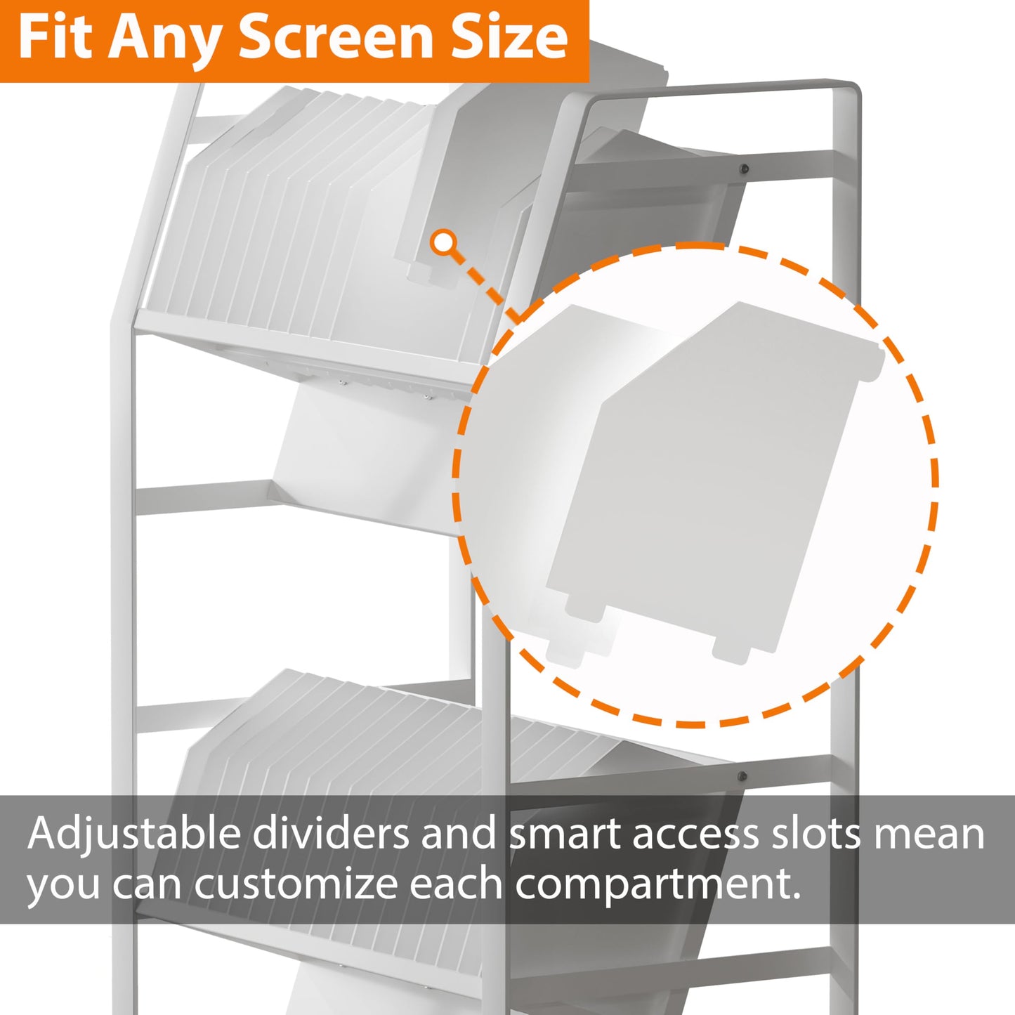 Yunphia US chromebook cart-32,Laptop Charging cart,Compatible with Any Screen Size, Easy Access Slots, Removable Dividers,Surge Protection.