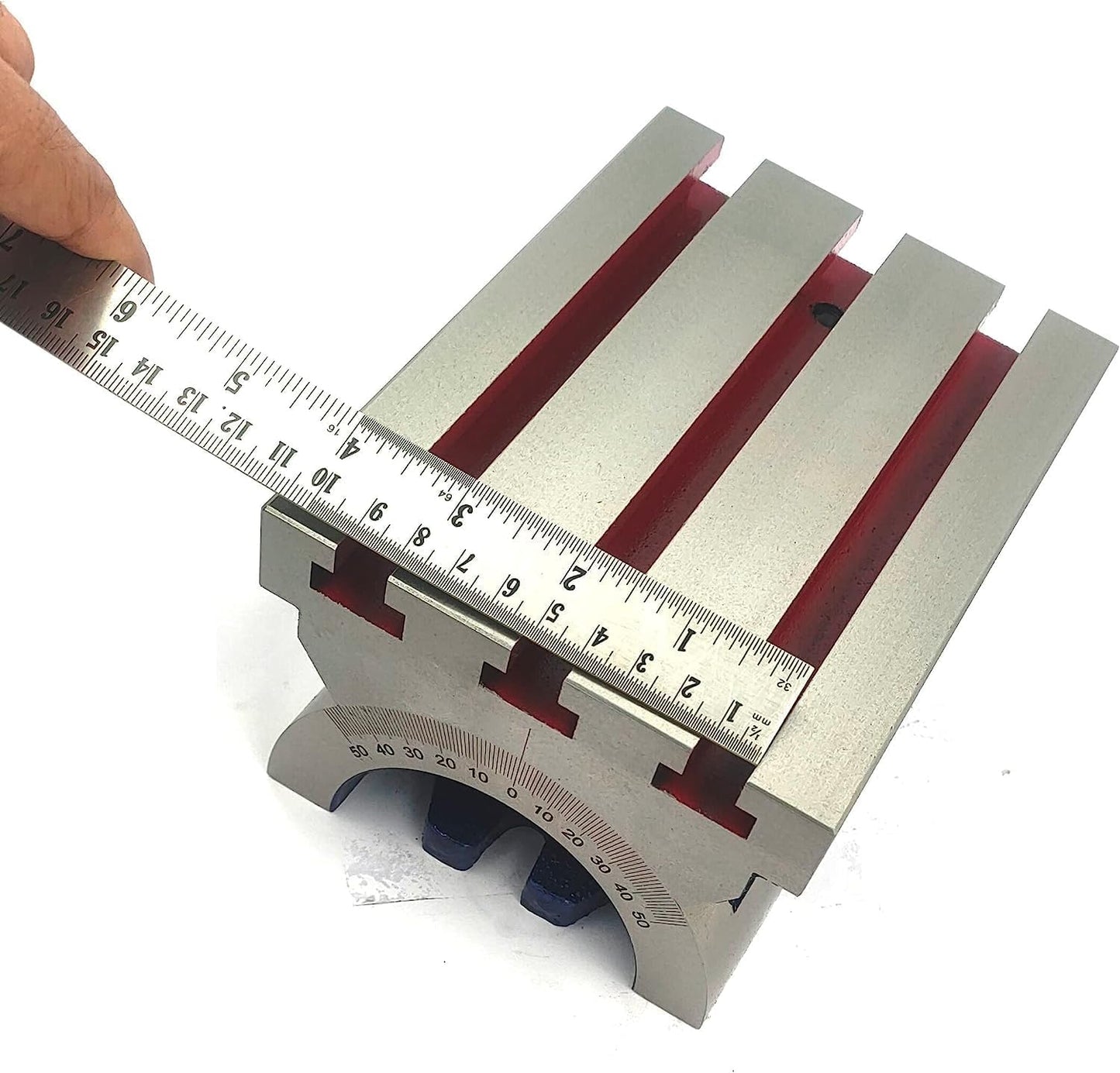 Buyohlic Tilting Milling Table Cast Iron Body Robust, Heavy Duty & Durable ((5" x 7" Inch II 125 x 175 mm))