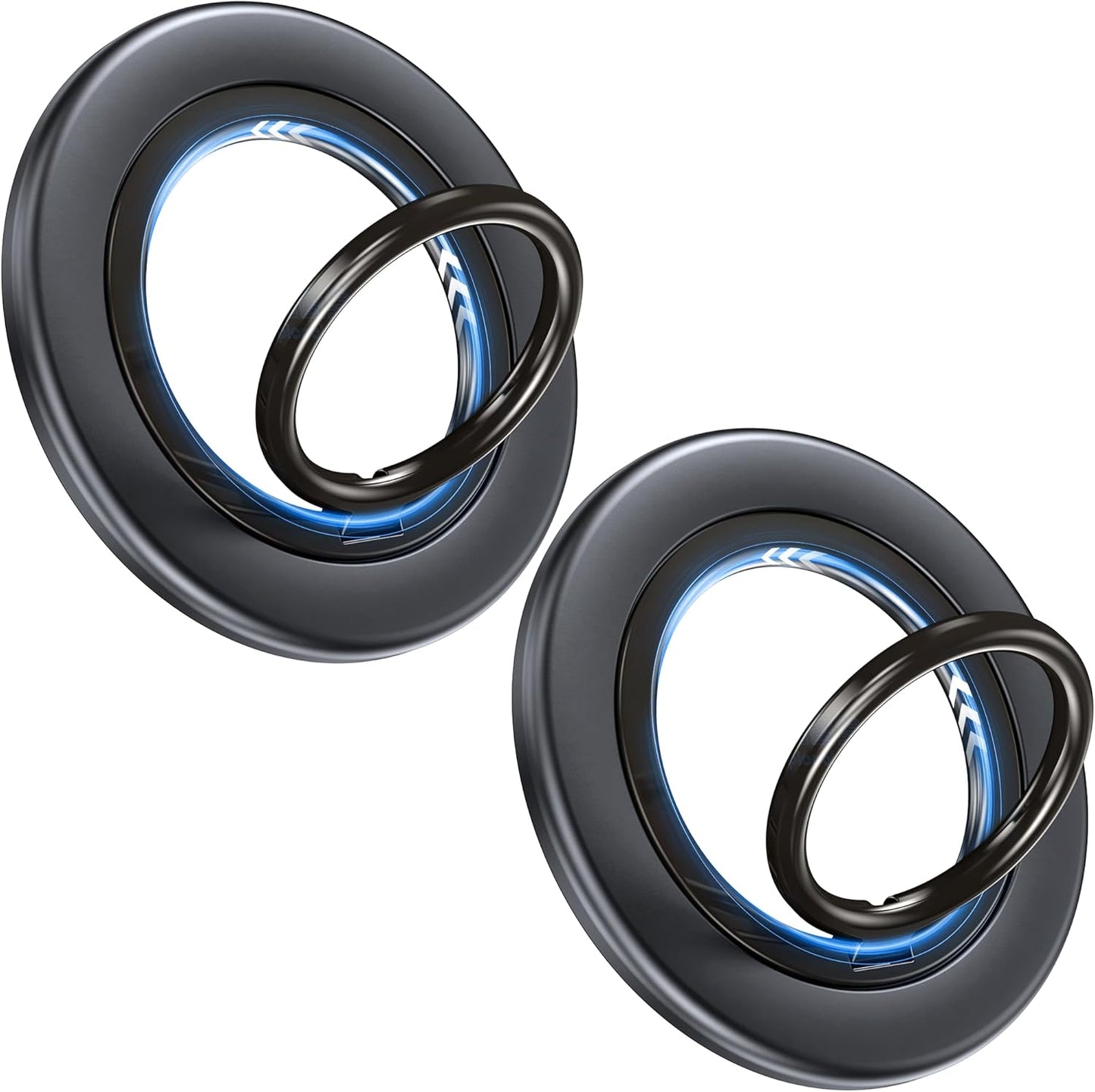 CreaDream 2PC 360 16 15 14 13 Magnetic Phone Ring Holder for MagSafe, Rotation Magnet Cell Phone Finger Ring Grip