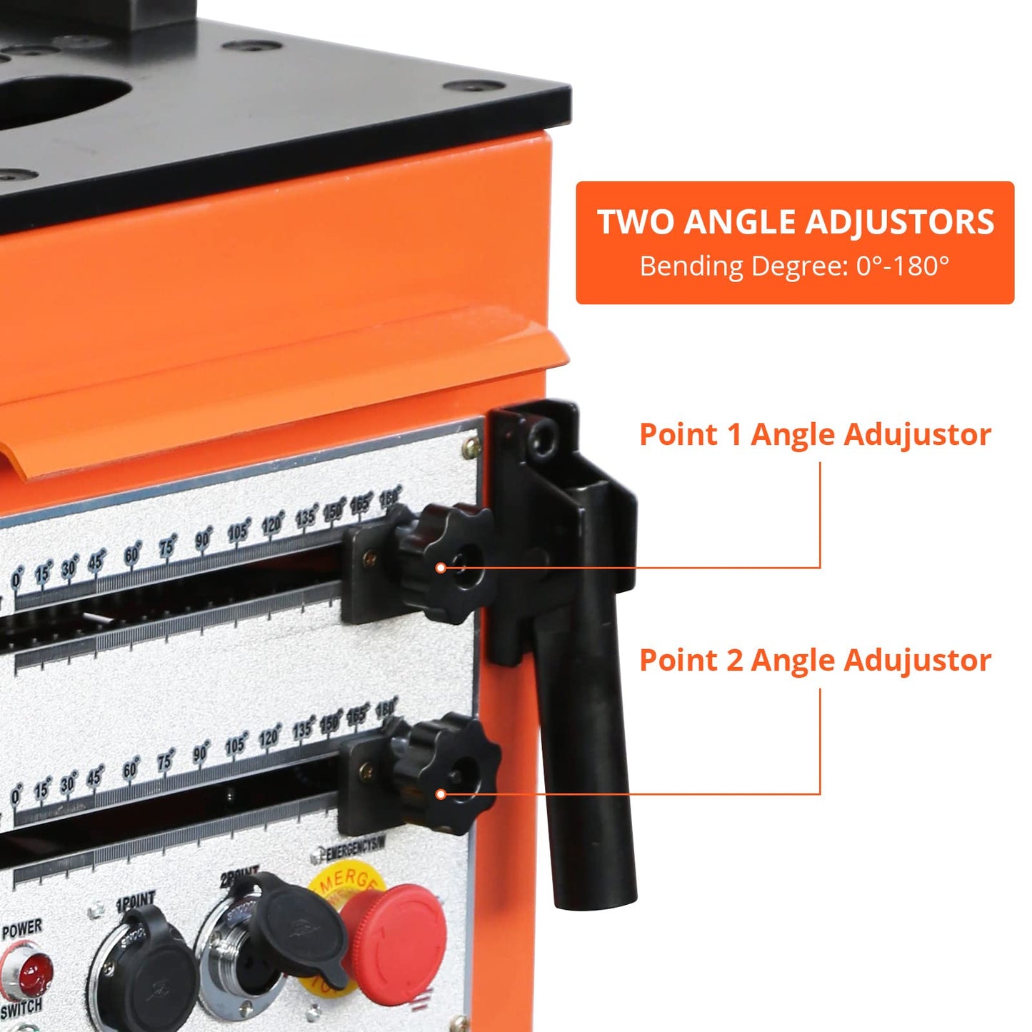 Electric Rebar Bender & Cutter Machine Rebar Steel Bender 1''/25 mm Max Rebar Diameter, Bending Machine For Bending Rebar, Steel Bar, Steel Rod (1600W Rebar Bender and Cutter)