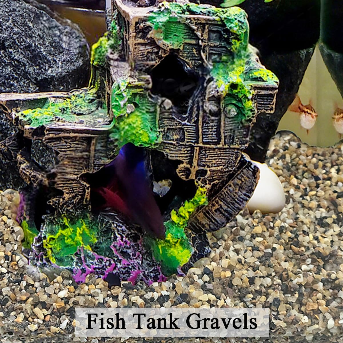 FANTIAN 40 lbs Aquarium Sand. 1/16 Inch Fish Tank Coarse Sand Pea Gravel for Aquarium, Terrariums, Vase Filler, Plant, Soil Drainage and Outdoor Gardens, Landscaping