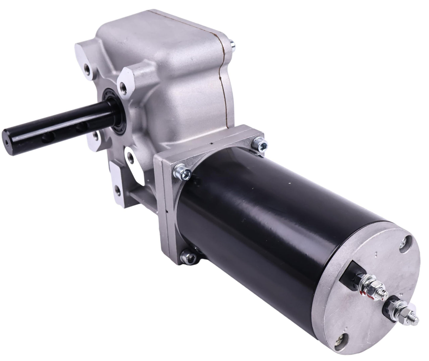 Solarhome 12V 2.0 HP 60 RPM 60:1 1500W Dump Truck Roll Tarp Motor with Chrome Cover