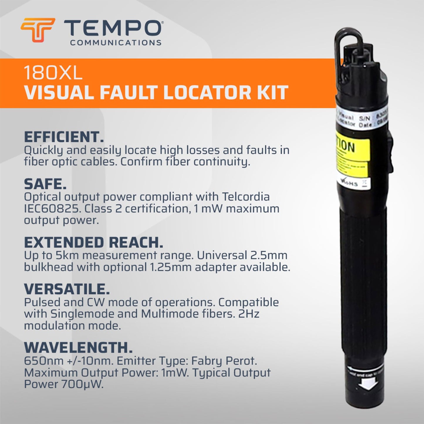 Paladin Tools FTK-P Pro Fiber Optic Tool Kit, Cutters Strippers Slitters Pliers w/Visual Fault Locator VFL, Premium Fiber Optic Tools (Fiber Termination Kit)