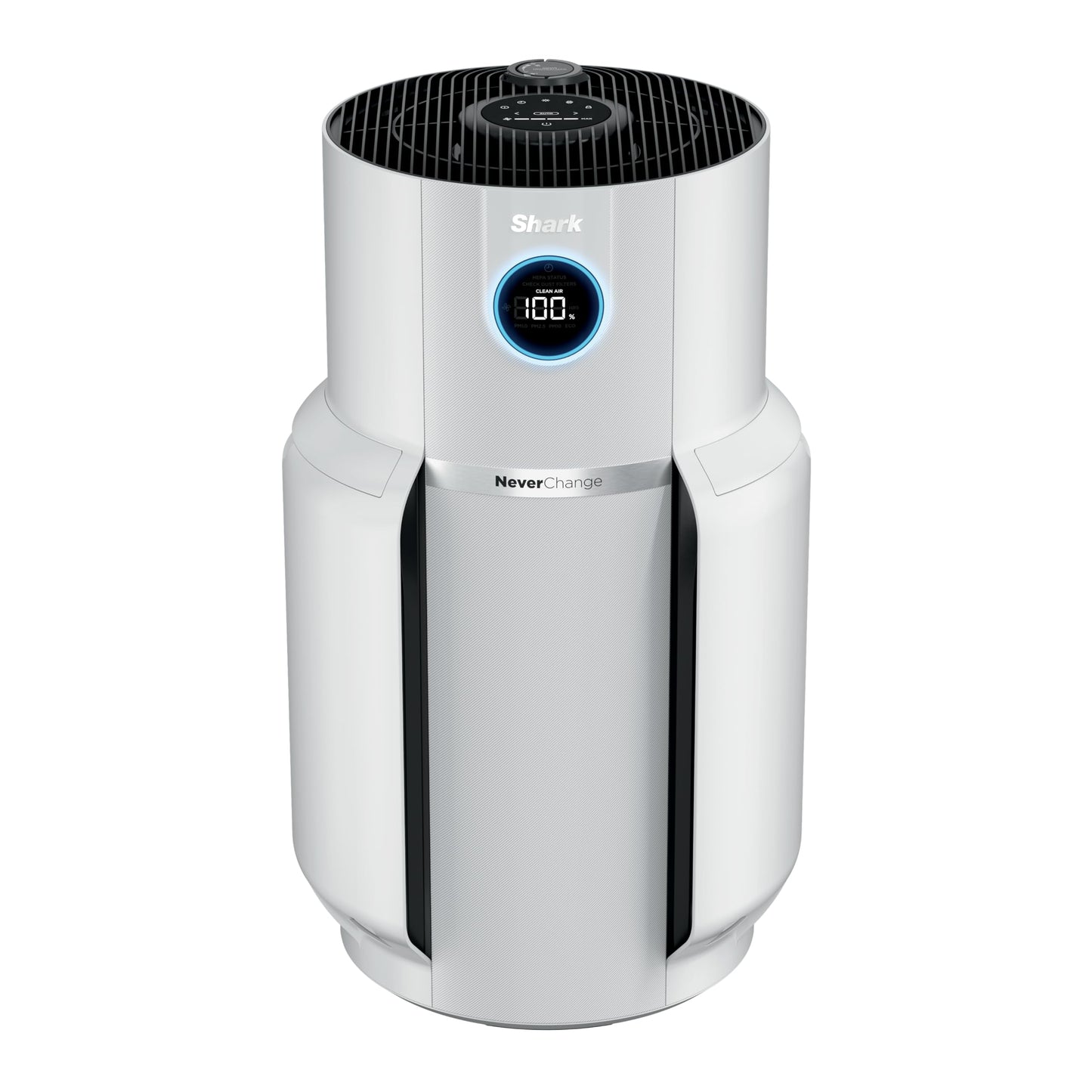 Shark Air Purifier for Home with NeverChange(5-Year) HEPA Air Filter, 1400 sq. ft. for Powerful Multi-Room Purification, Filters Smoke, Captures 99.98% of Particles & Dust, HP302, White