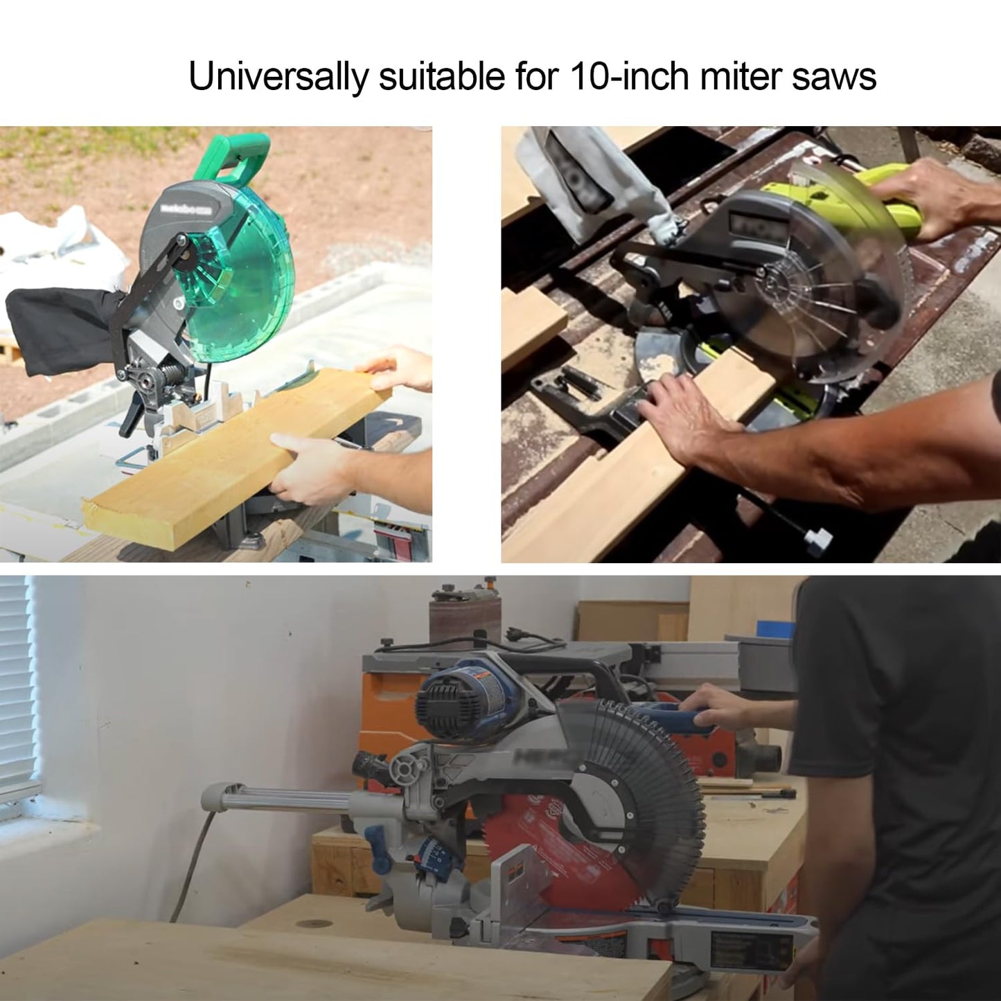 Miter Saw Dust Collection Hood, Dust Collector for Miter Saws Universal Dust Solution