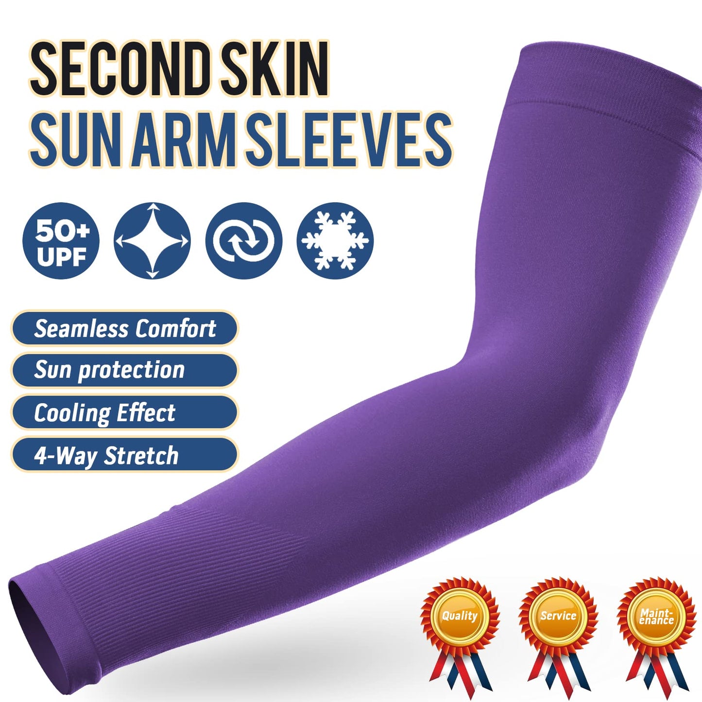 GOUNOD Arm Sleeves for Men Women,Compression Sleeves to Cover Arms for Men Working,Sun Sleeves for Men UV Protection