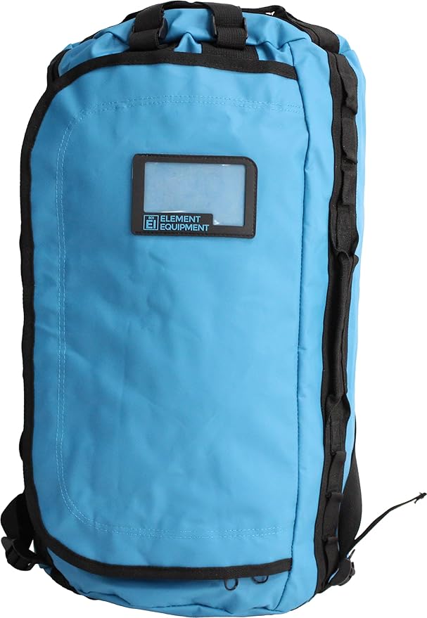 Element Equipment Trailhead Duffel Bag Shoulder Straps Waterproof Fjord Reef Small