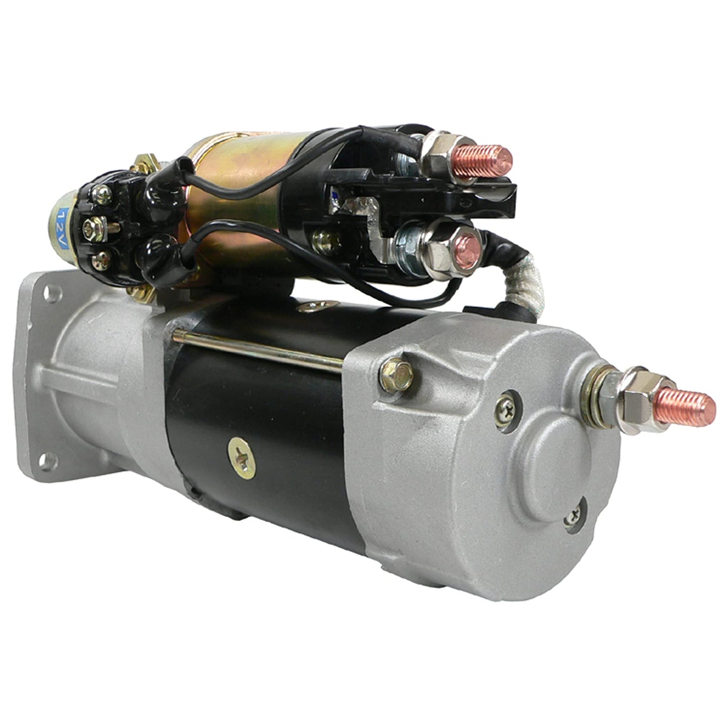 DB Electrical SDR0361 New Starter for Cummins Delco 12V 10 Teeth 3965281 19026031 8200023 8200077 8C4O-11000-BA 8C4Z-11002-BA 410-12280 6809 SA-971 2-3060-DR 8200235 8300024 ST9354-01