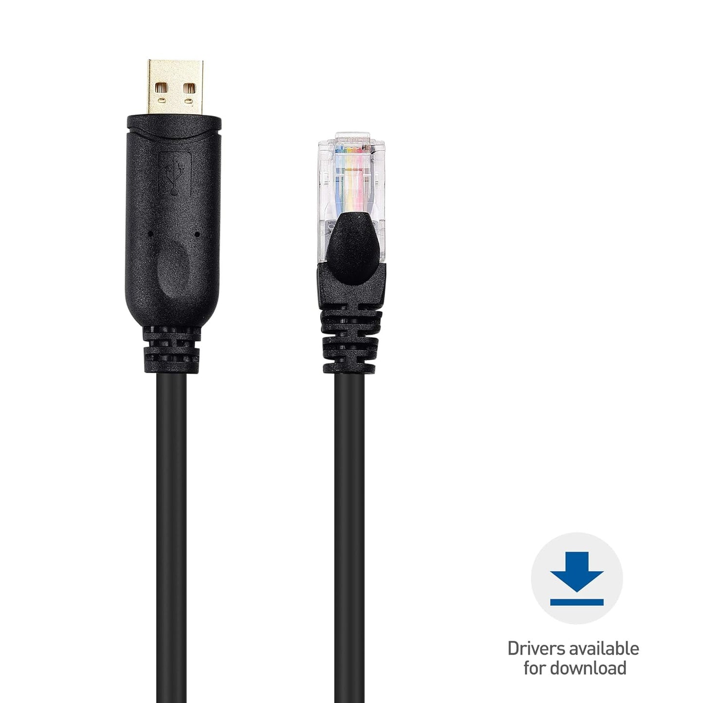 RJ45 6 Cable Matters USB to Console Cable (Compatible with Cisco Console Cable, Rollover Cord) with FTDI Feet