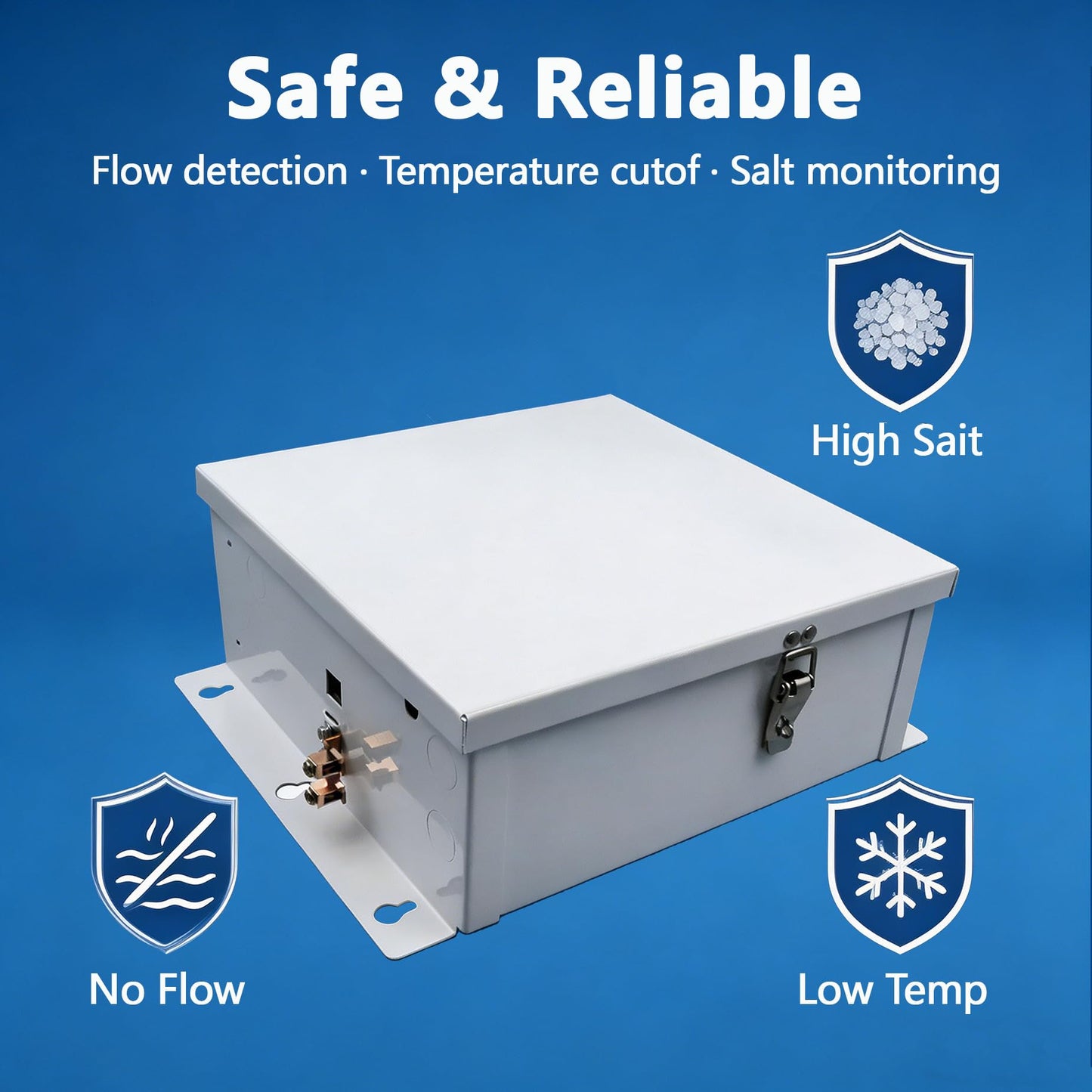 FOWBOA 2026 Enhanced Version GLX-CTL-RITE Control Unit Replacement for Hayward AQR Goldline Aqua Rite Electronic Salt Chlorine Generator, Compatible with T-Cell-3, T-Cell-9 and T-CELL-15 Salt Cell