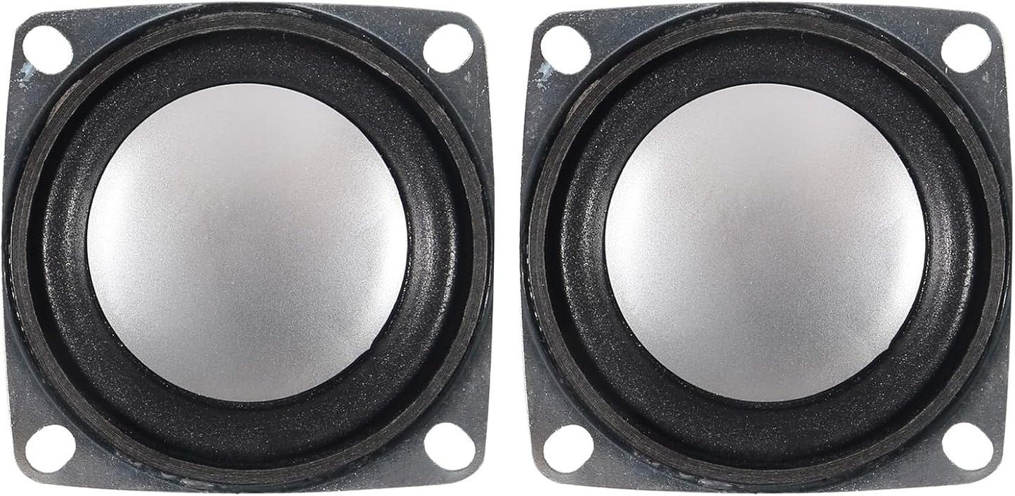 Shutao 2Pcs 3W 2" 52 MM 2" 4 Loudspeaker Ohm Bass Speaker Audio Sound Home Theater Loudspeaker Full Frequency Range