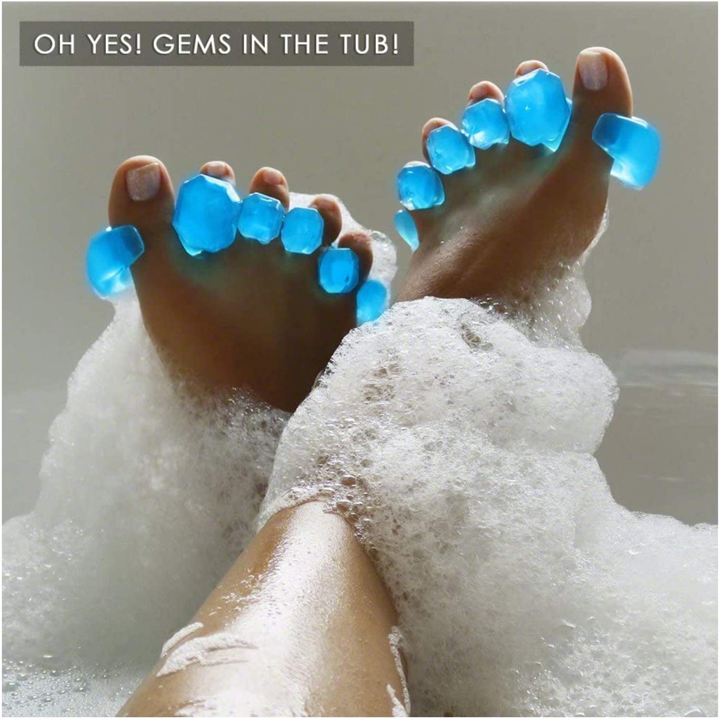 YogaToes GEMS: Gel Toe Stretcher & Separator - America’s Choice for Fighting Bunions, Hammer Toes (Size Small fits Shoe Sizes W: 7 and Over/M: 7 and Over) Sold as Pair
