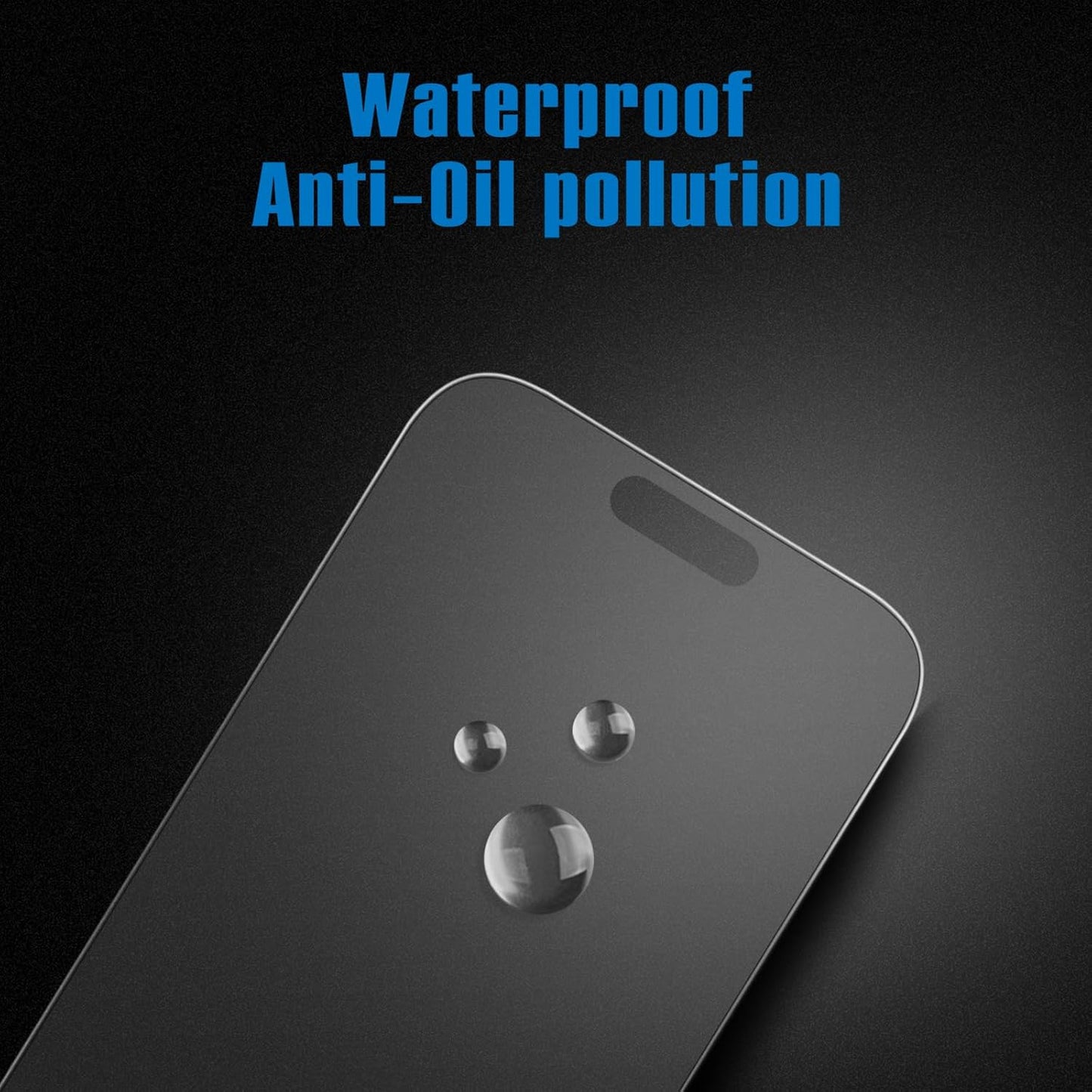 16 15 (6.7 inch) Mothca Matte Glass Screen Protector for iPhone Plus/iPhone Plus Anti-Glare & Anti-Fingerprint Tempered