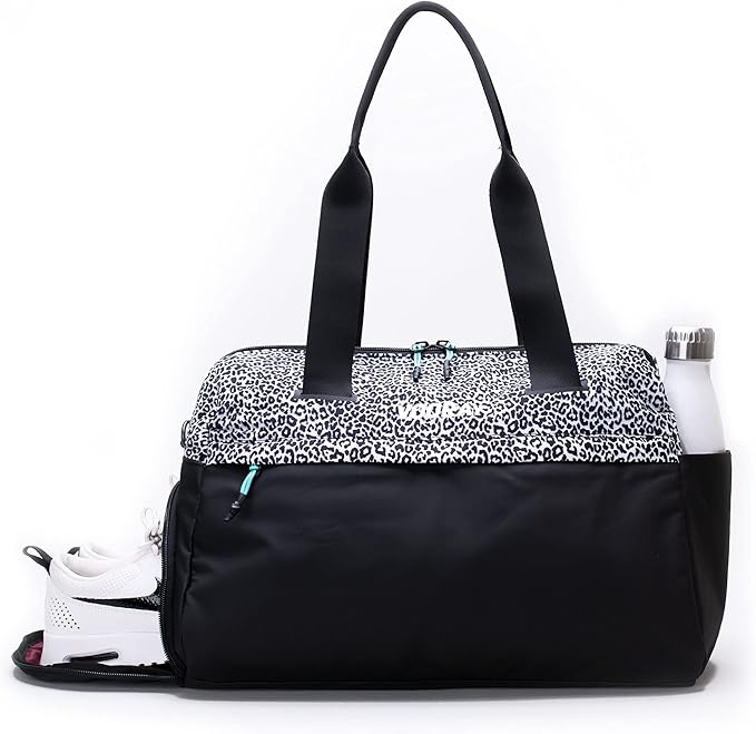 Vooray 25L Trainer Duffel Bag – Lightweight Travel Bag, Sports Gym Bag for Women and Men with Shoe Pocket, Weekender Bag for Overnight, Football, Traveling - Hospital Bag, Workout Bag