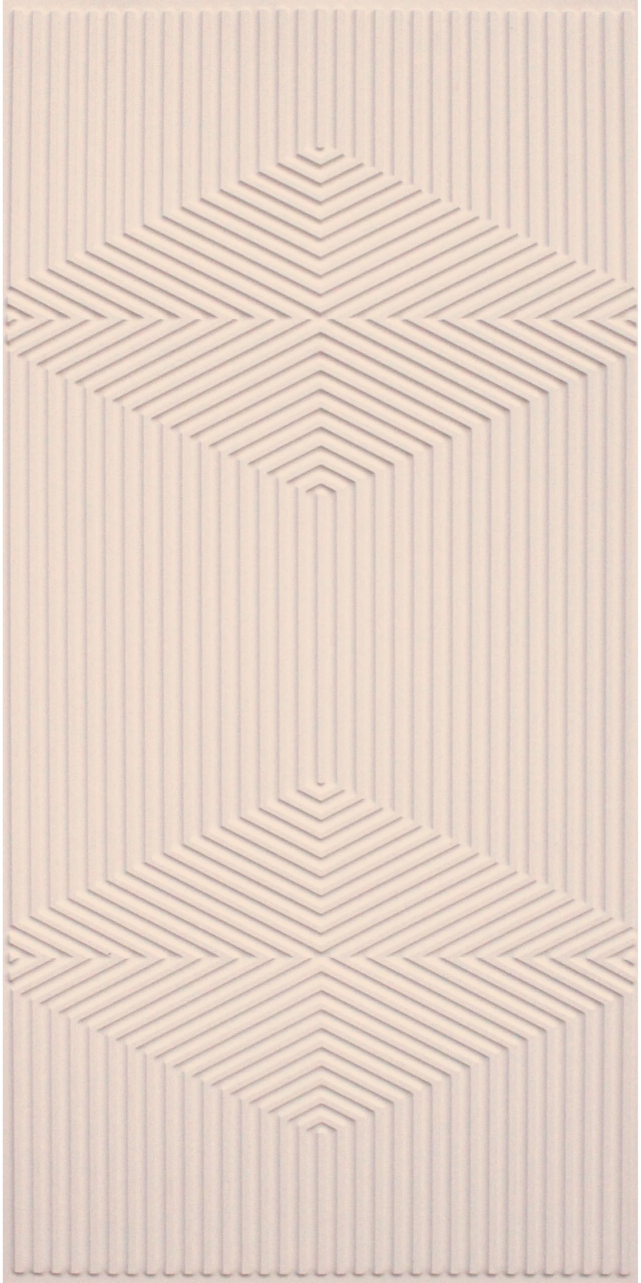 Dundee Deco 3D Peel and Stick Wall Panels - Soft-Touch Matte Finish, 1.6 ft X 3.4 ft, Thick Self-Adhesive Panels for Home & Commercial Interiors - Moccasin - Set of 10, Covers 55 sq ft