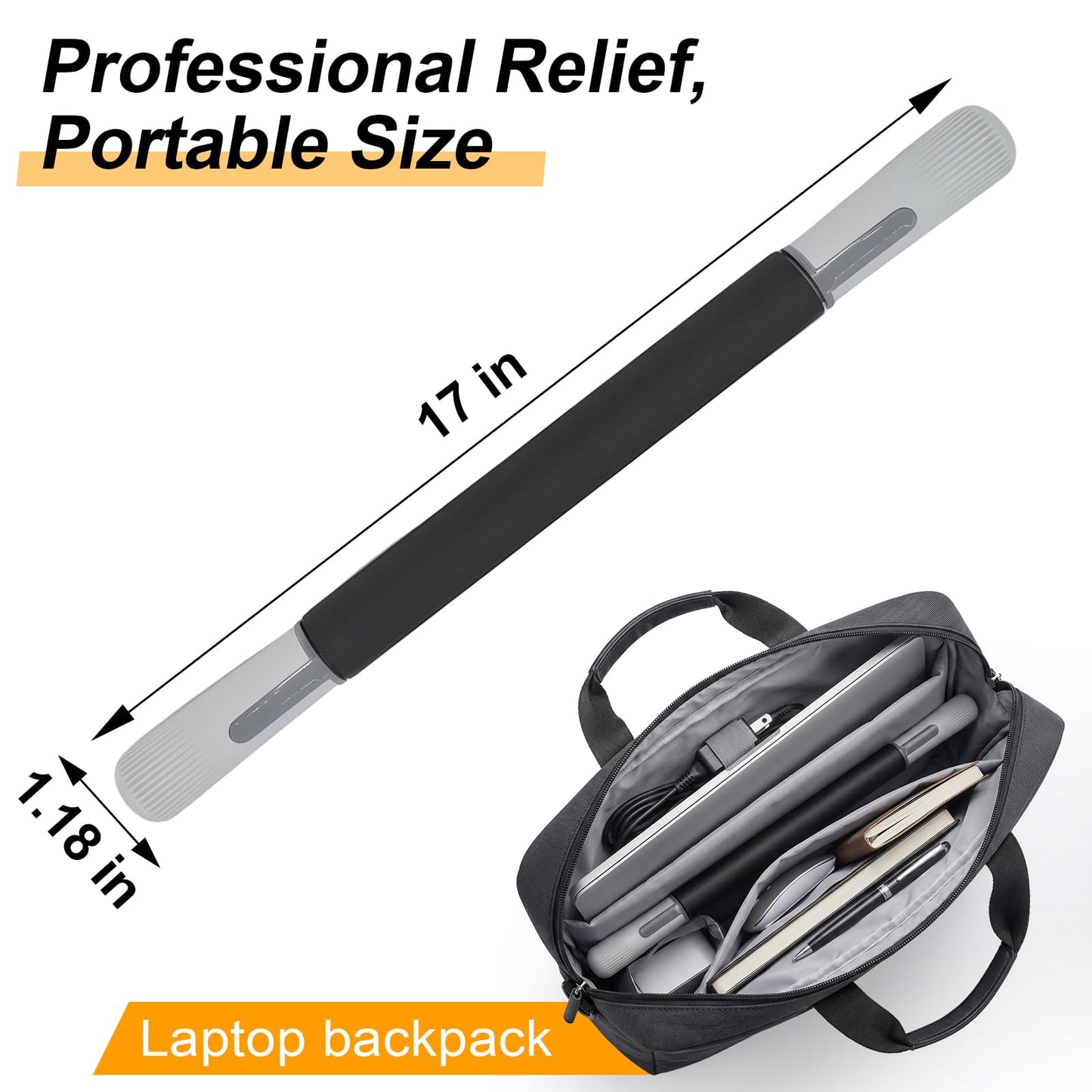 ZanLLW Foam Roller, Massage Roller, Muscle Roller Stick, Neck Massager for Muscles Relief, Therapy Roller Stick for Legs, Calf, Thigh, Lipo, Massage Rolling Pin, Help Sore Muscle Recovery