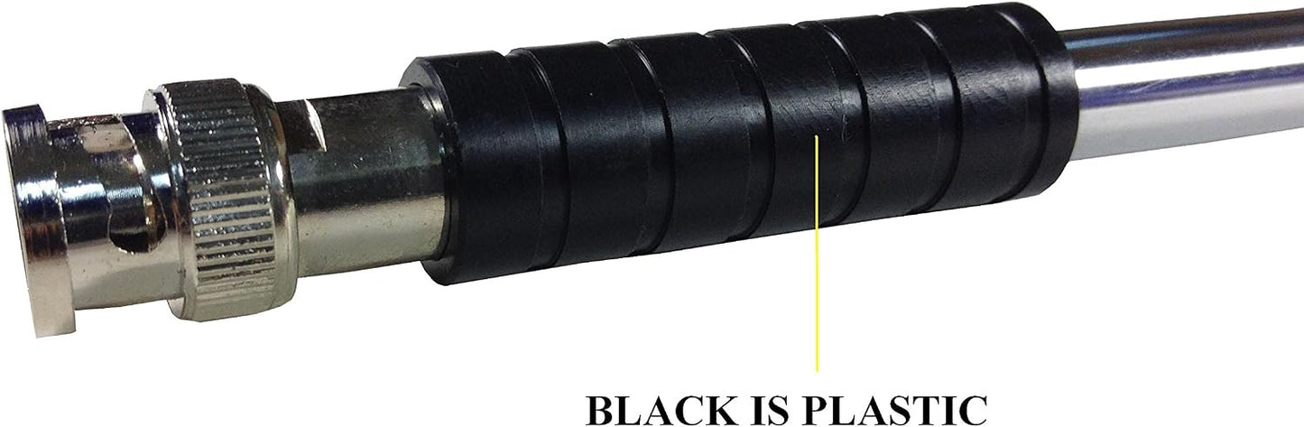 Anteenna TW-999BNC (20-1300MHz) Counters BNC Male Handheld Antenna Scanner Antenna with BNC Male Connector for Scanner