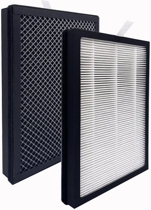 CAP-500FPK Air Purifier Replacement Filters: 2 Pack True HEPA Filters Compatible with Cuisinart CAP-500 Purxium Air Purifier