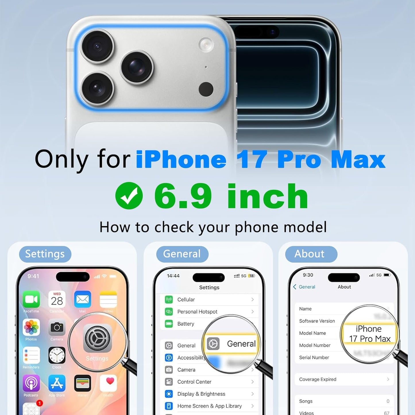 BENTOBEN 17 17 17 6.9" 2025, for iPhone Pro Max Case, Liquid Silicone Anti-Slip Microfiber Lining ProMax Phone Case