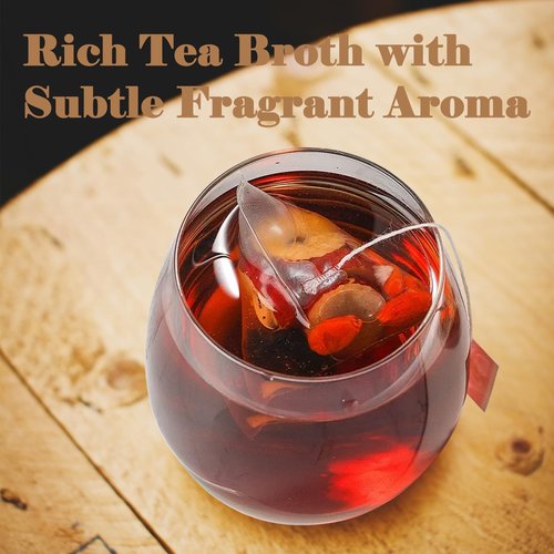 Kidney Tea Formula Ginseng Six Treasure Tea - Pure Natural Chinese Traditional Herbal Ginseng Six Treasure Kidney Detoxification Purification Tea Bag, Contains 7 Precious ingredient Formulas （30 bags/1 Pack)