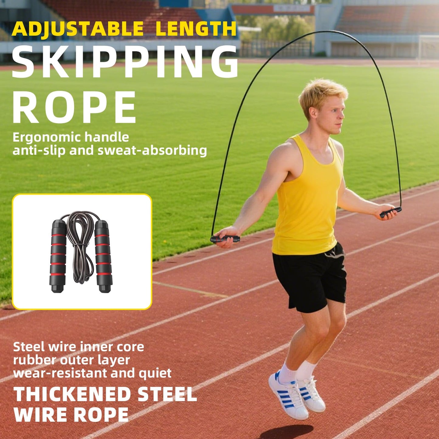 SUNBABA Agility Ladder Speed Training Equipment Set with 20ft Agility Ladder,4 Hurdles,12 Cones,Jump Rope,Running Parachute-Ideal Training Equipment for Kids Youth Adults in Soccer Football Basketball