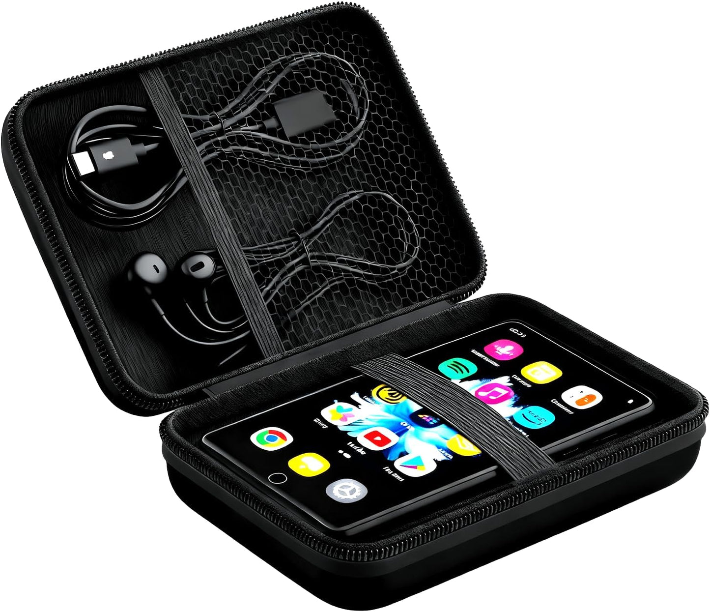 ZBORH MP3 MP4 MP3 4.02 inch MP3 4.02 inch, MP3 Player Case for Player, for Full Screen Touch Music Player and Other
