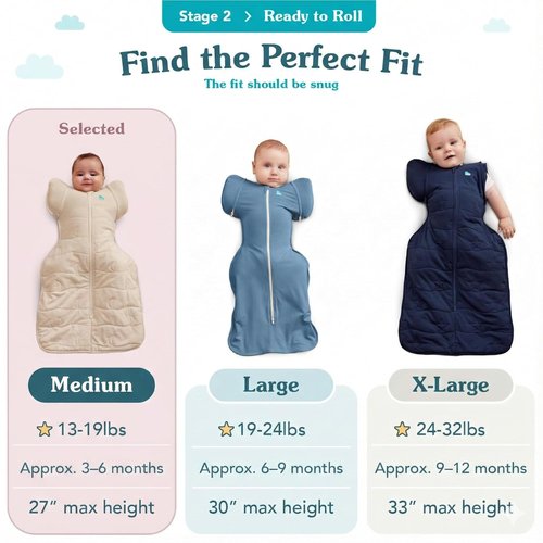 Love to Dream Swaddle Up Transition Swaddle - Zip-Off Wings for Gentle Baby Transition | 1.0 TOG, 13-19 lbs, Deep Olive