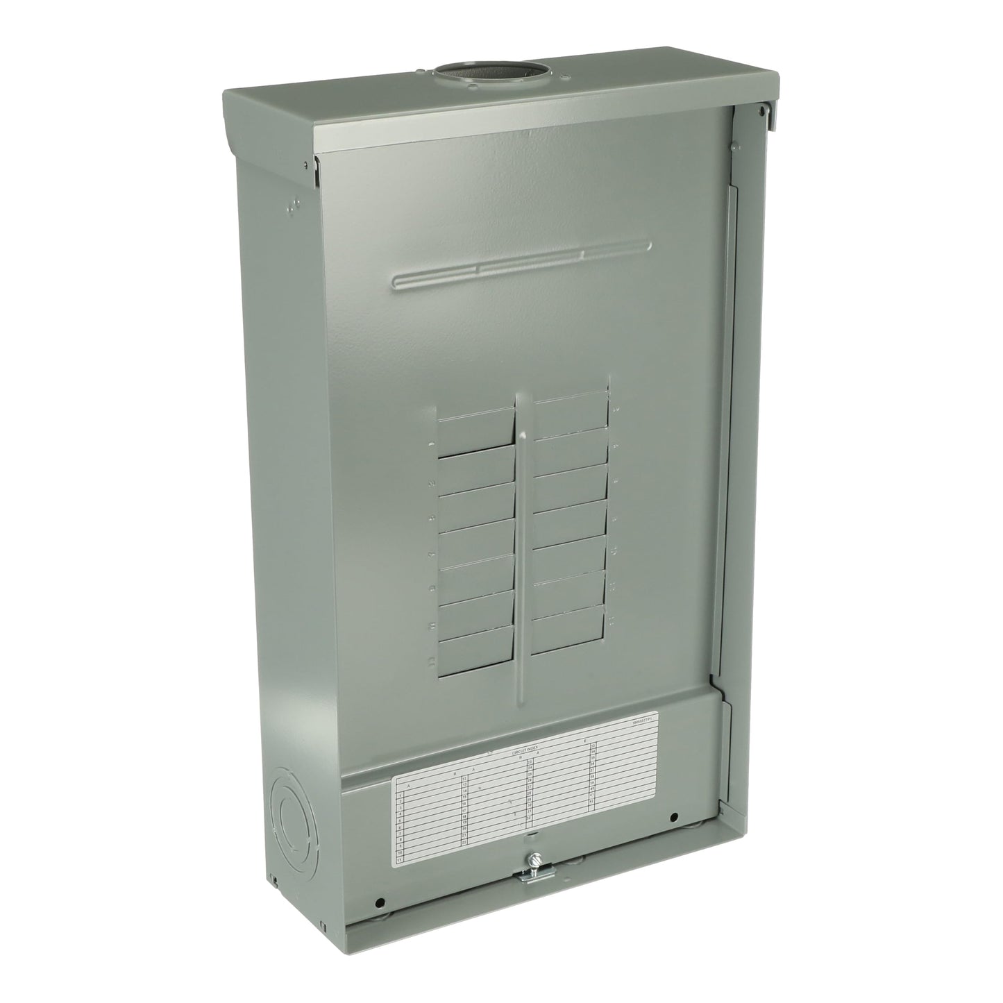 ABB TLM1212RCUP 125A Outdoor Load Center • 12-Space, 24-Circuit, Main Lug • Single-Phase, 120/240V • NEMA 3R Enclosure • Convertible Outdoor Load Center • PowerMark Gold Series
