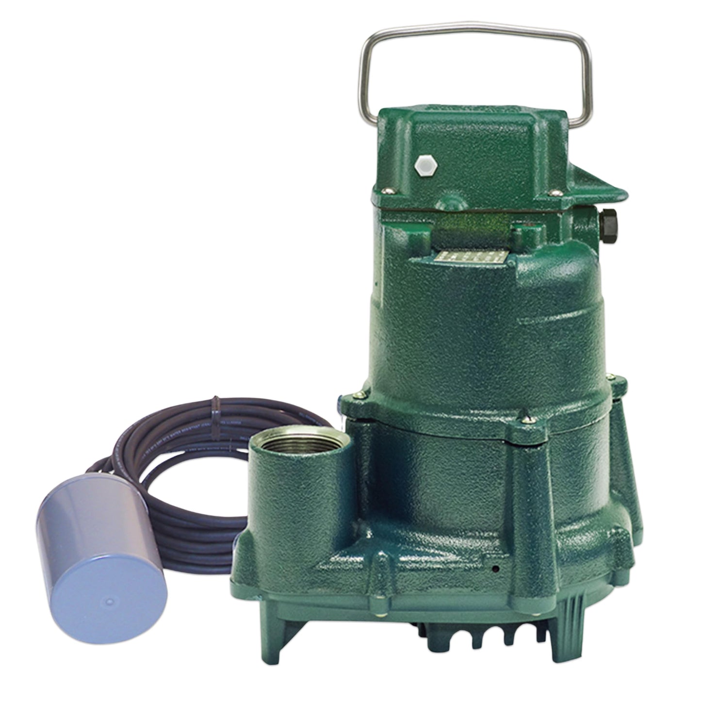 Zoeller BN98 Effluent Pump - ½ HP - Nonautomatic with Piggyback Float Switch- High Flow - Vortex Impeller - Factory Tested - Septic and Basement Sump Pump - 115V