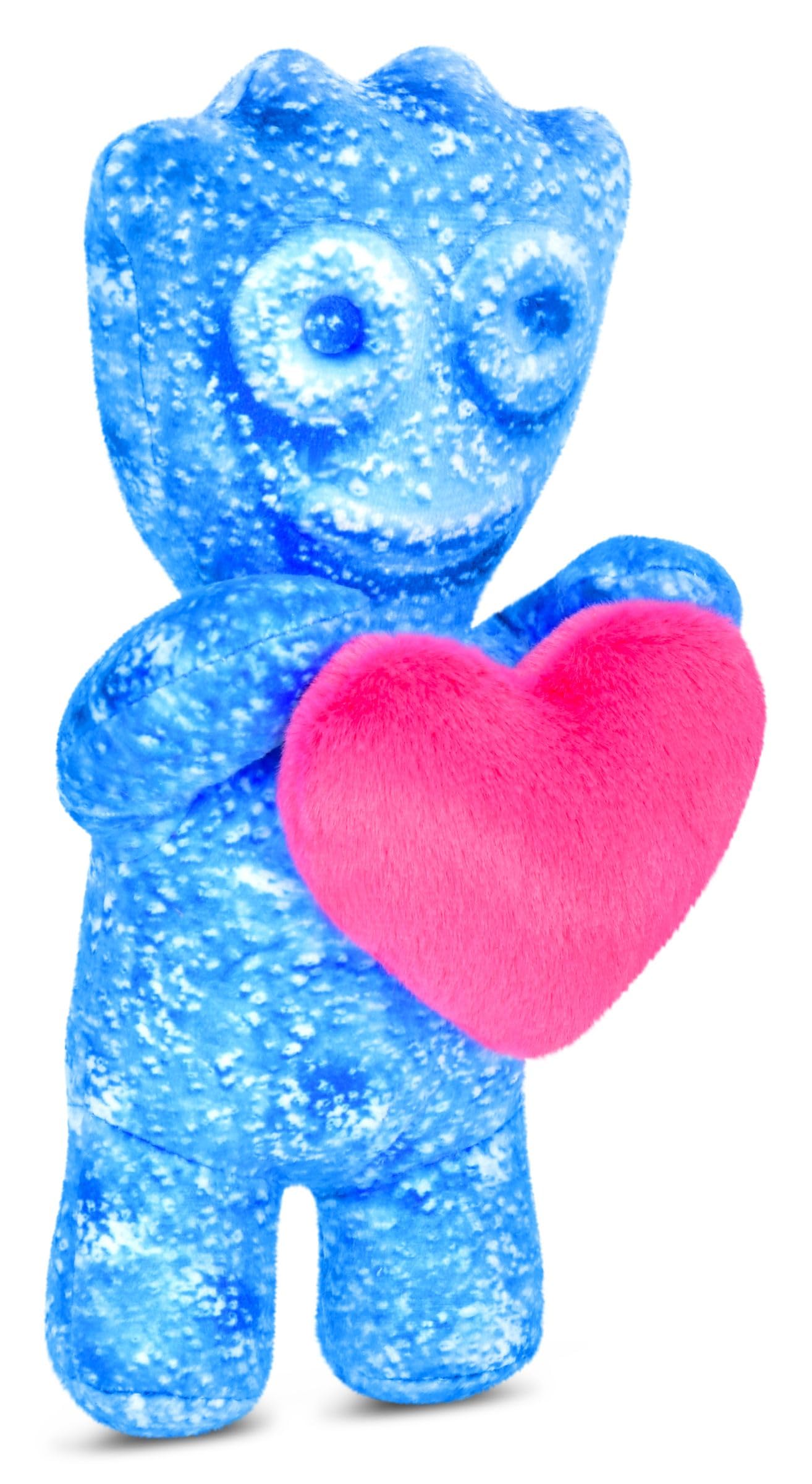 iscream Sour Patch Kids Valentine Package 14" x 9" Sweet Sayings Pillow Set with Mini Heart Candy Pillows