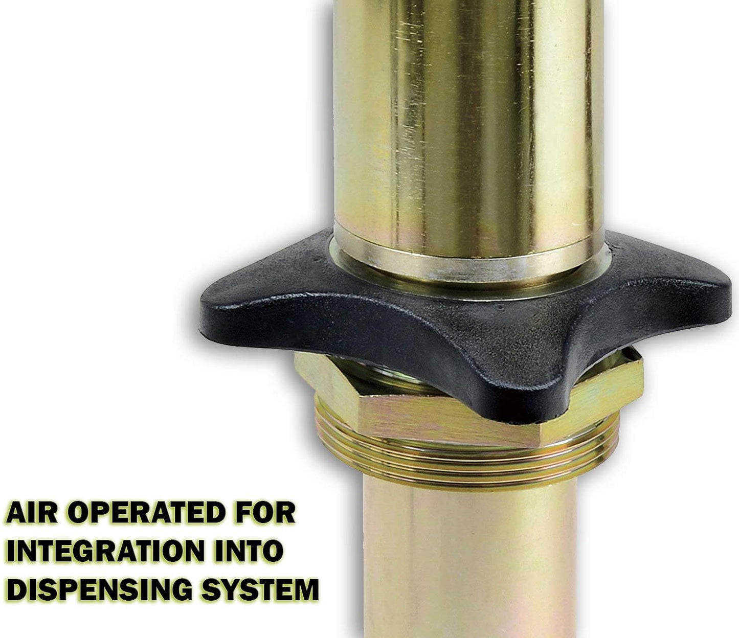 Lubeworks Oil Transfer Drum Pump Double Action 3:1 Fast Flow Rate 7.4gpm / 28lpm for SAE130 Oils/Fluids