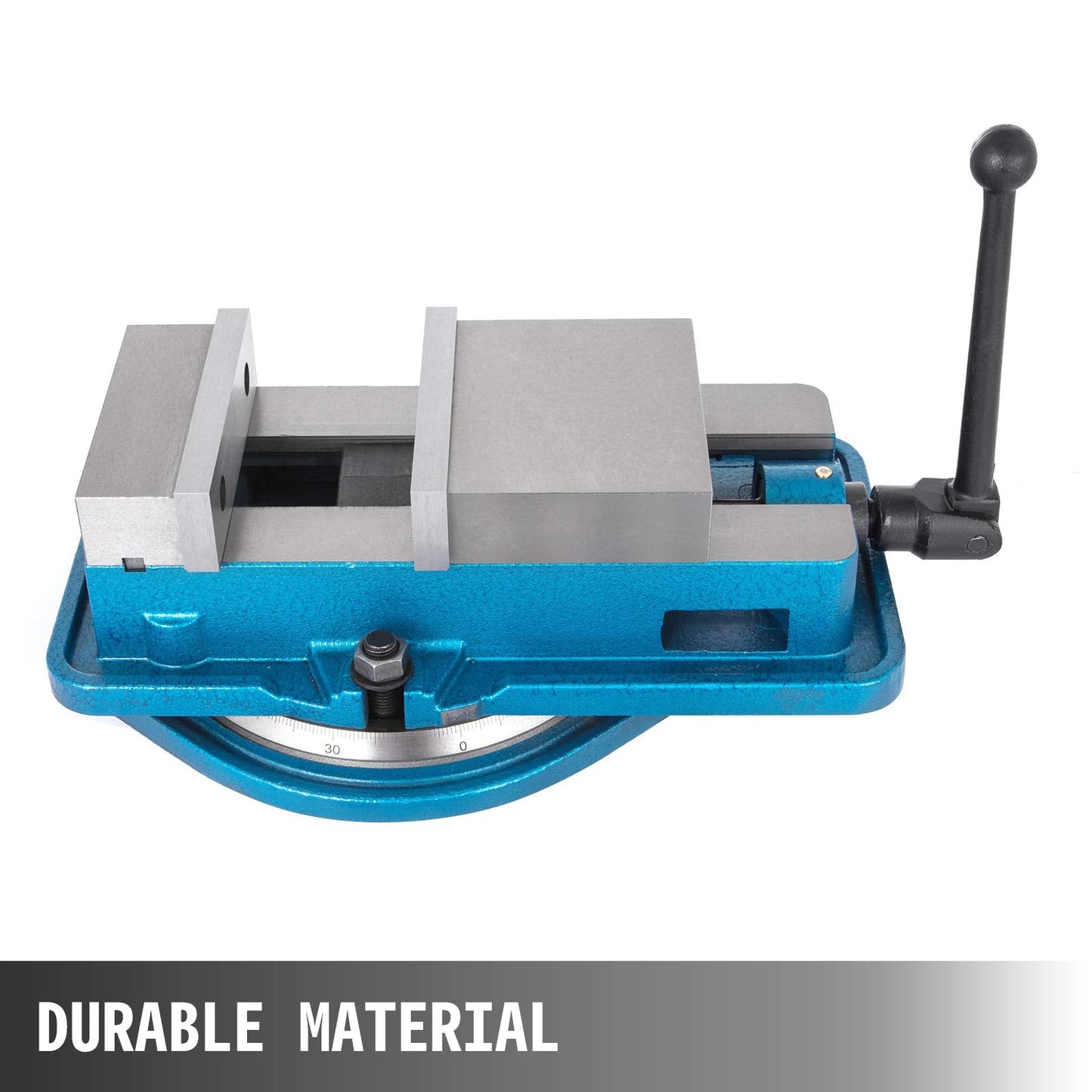 VEVOR 6 Inch Heavy Duty Milling Vise Bench Clamp Vise High Precision Clamping Vise 6 Inch Jaw Width with 360 Degrees Swiveling Base CNC Vise