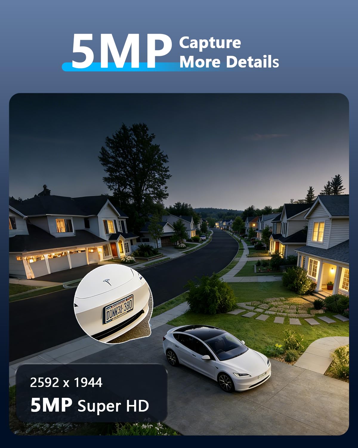 (2026 Update) 5MP Wired Security Camera System Outdoor, 16CH DVR with 12 x 122° Wide Angle Home Surveillance Cameras, IP67 Waterproof, Free App No Monthly Fee, Remote Control, 65ft Night Vision