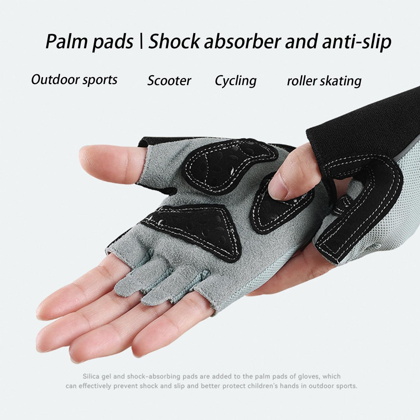 Workout Gloves for Women, Fingerless Weight Lifting Gloves with Full Genuine Suede Palm, Enhanced Grip, Full Palm Protection, Breathable Gym Gloves for Fitness, Training, Cycling, Pull Ups