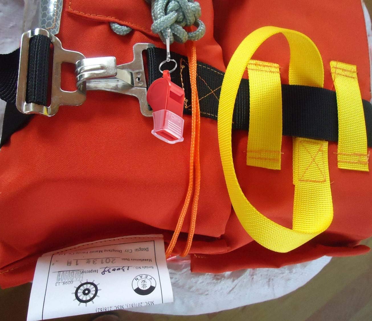 SUYAMI 12 Packs Sport Whistle with Lanyard, for Coach, Referee, Official (Red)