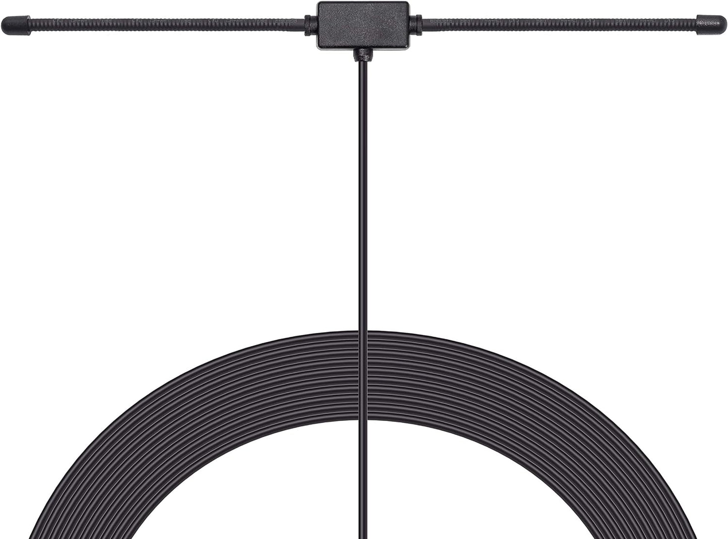 BINGFU 20-1300MHz Police Radio Scanner Dipole Antenna Adhesive Mount BNC Male Vehicle Mobile Ham Amateur Antenna