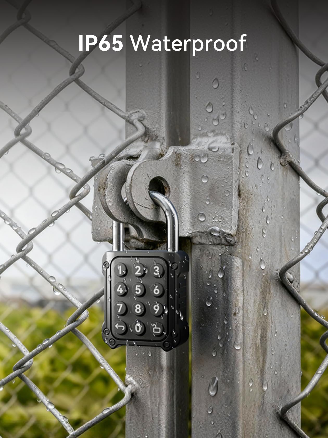 NexusLab Combination Lock, Locker Lock & Gym Locker Lock with TUYA App, High-Security, IP67 Rated, Zinc Alloy Anti-Corrosion, Perfect for Gym/School Locker, Privacy Safe