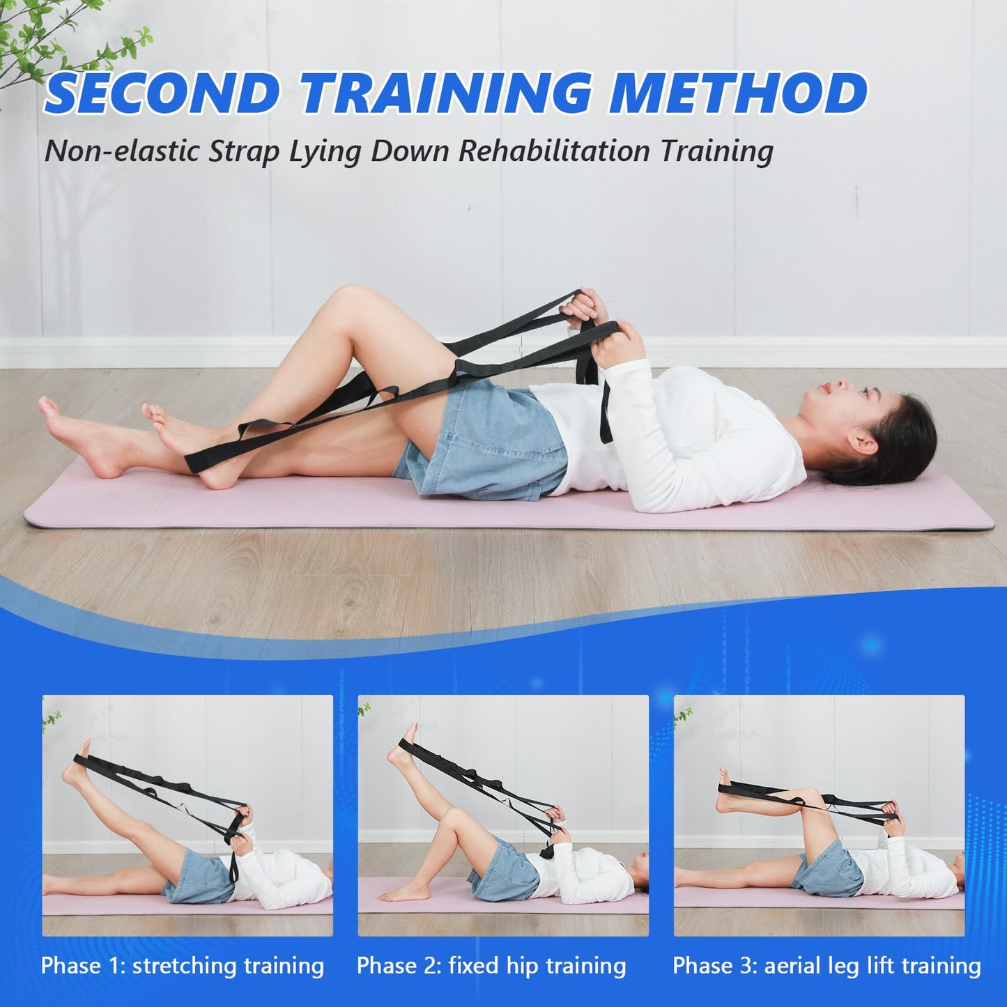 JFMkaer Knee Replacement Recovery Aids After Surgery - Multifunctional Knee Glider Rehabilitation Equipment, Improve Mobility and Flexibility - Physical Therapy 2025 Design