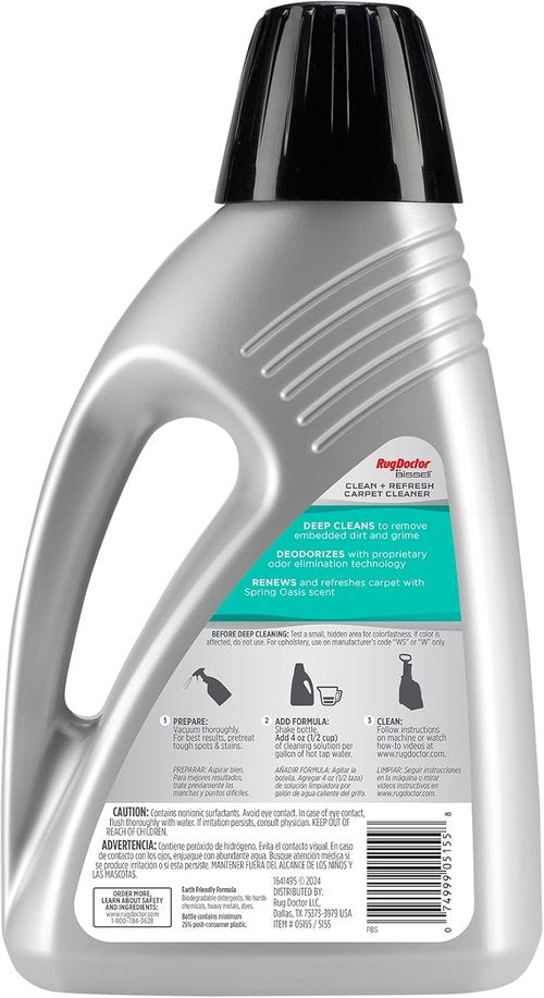 BISSELL Rug Doctor Professional Carpet Cleaner - Deep Clean & Refresh | 48oz Size