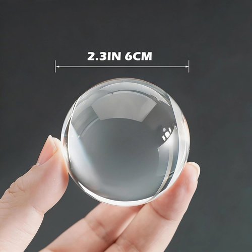 K9 Crystal | Clear Blank Blocks for Inner Laser Engraving - 2.36 Inch with Stand, High Clarity for 3D UV Engraving